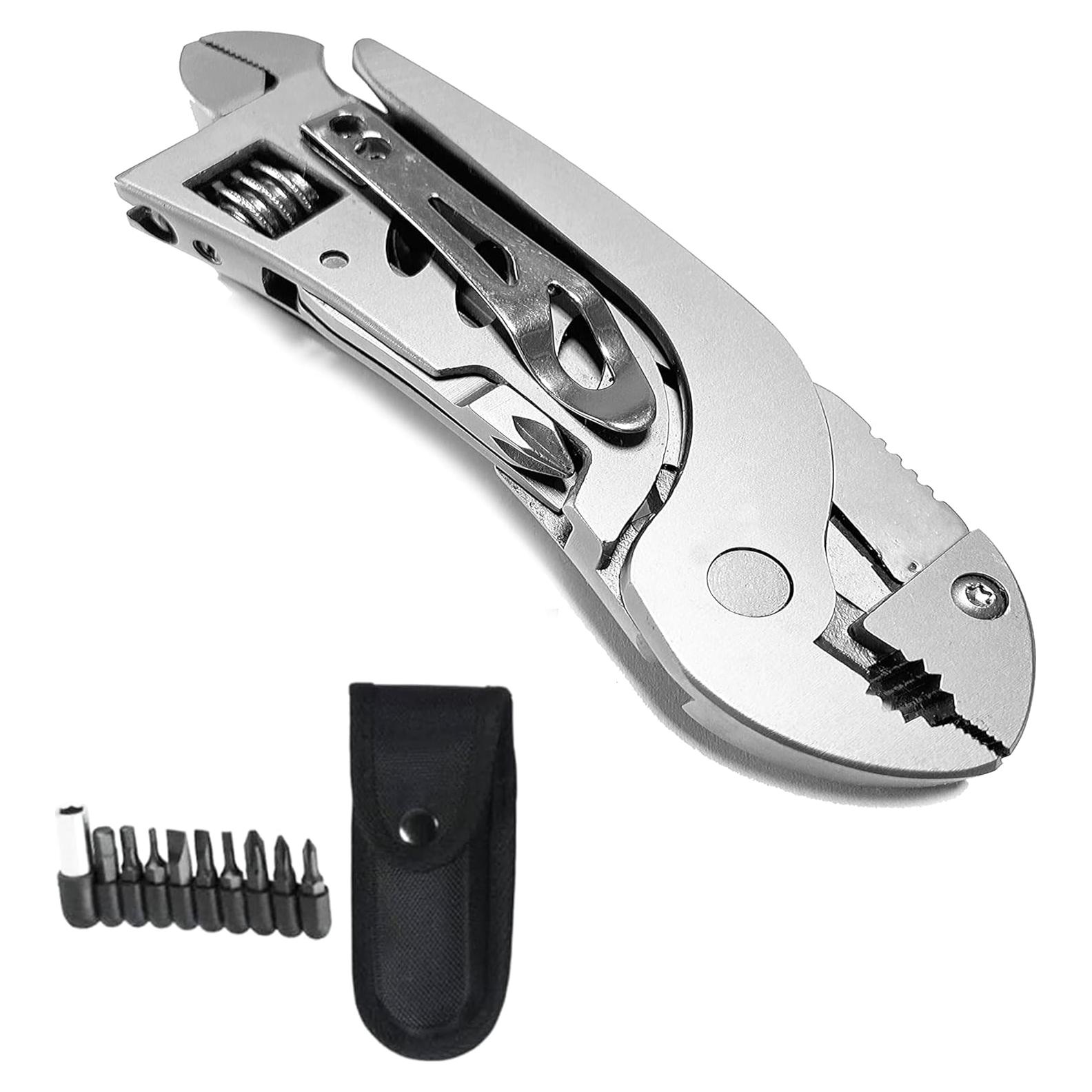 Llave Multiherramienta ZOVEDAIUG 7 en 1 Plegable Acero Inoxidable