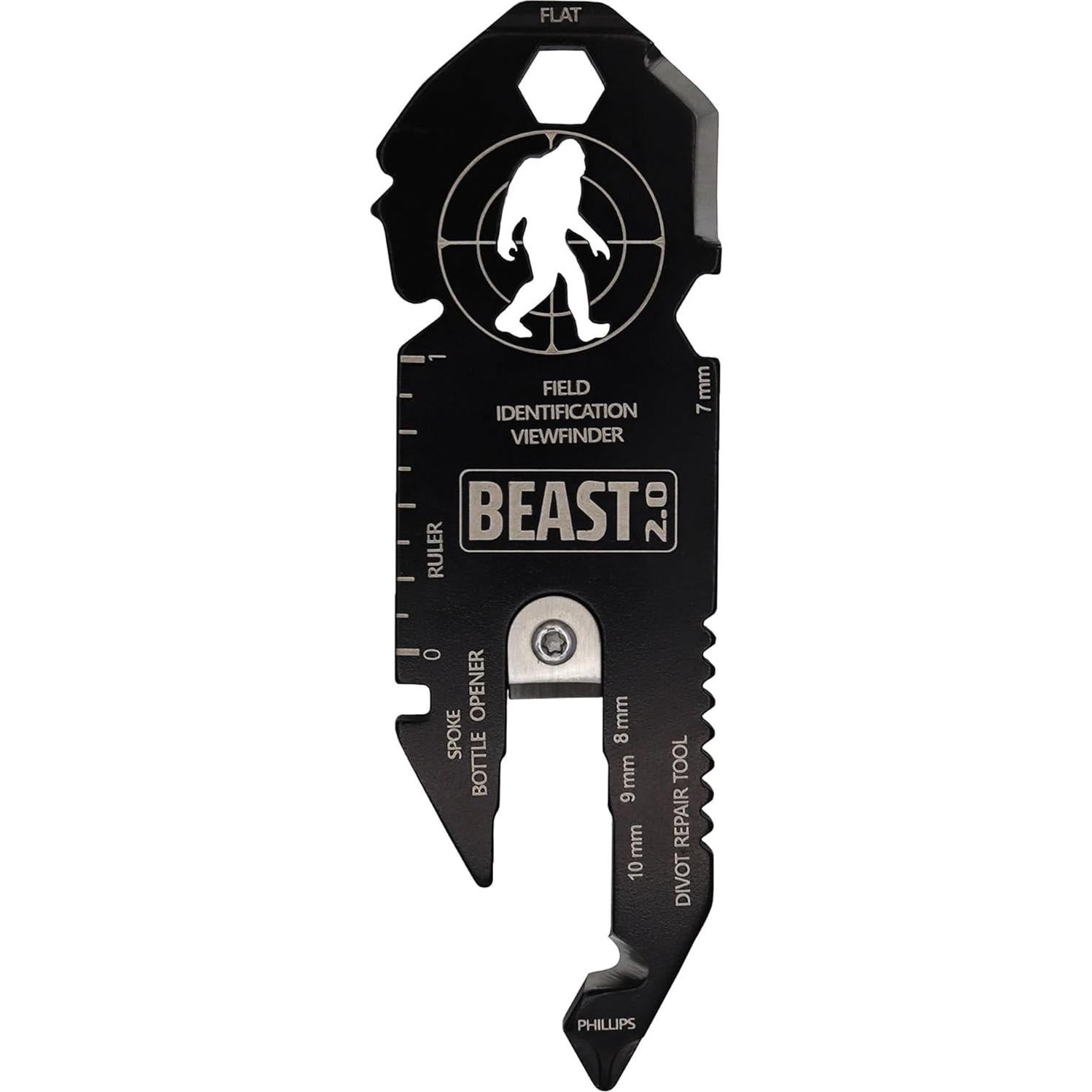 Multi-Herramienta de Supervivencia SQUATCH BEAST 2.0 con Mosquetón