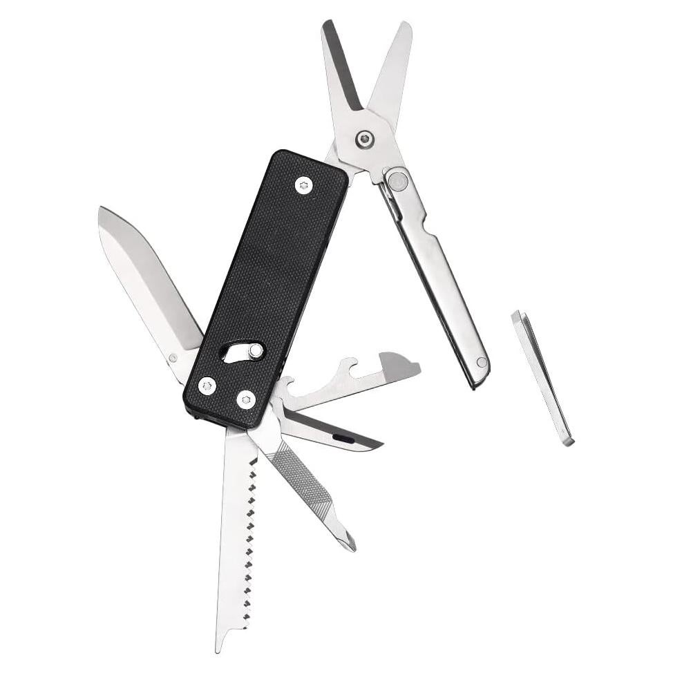 Multiherramienta ROXON KS2 Elite D2 13 en 1 Cuchillo y Tijeras