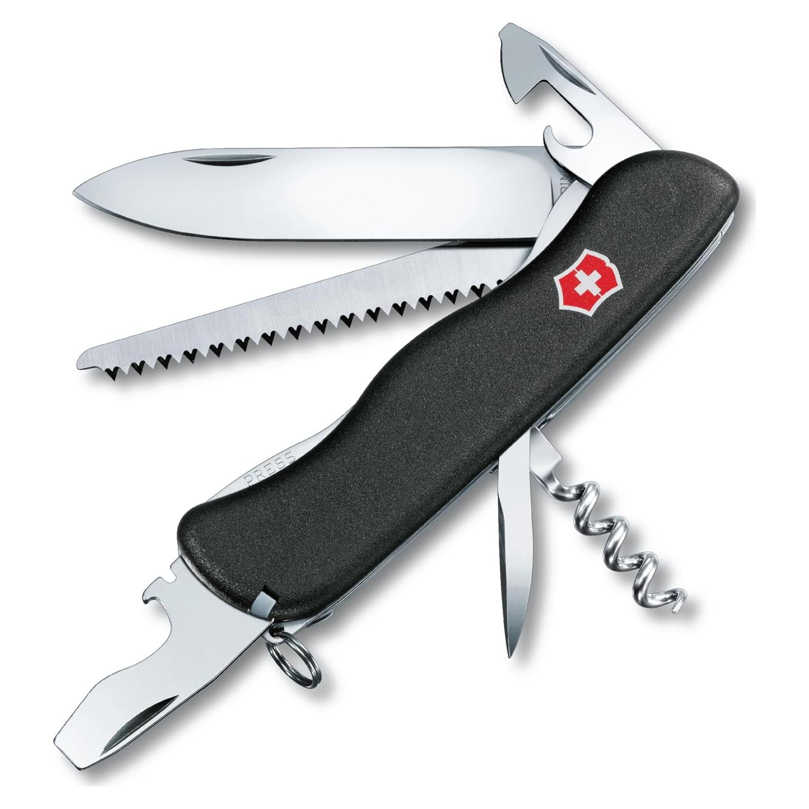 Cuchillo Suizo Victorinox Forester 12 Funciones Negro