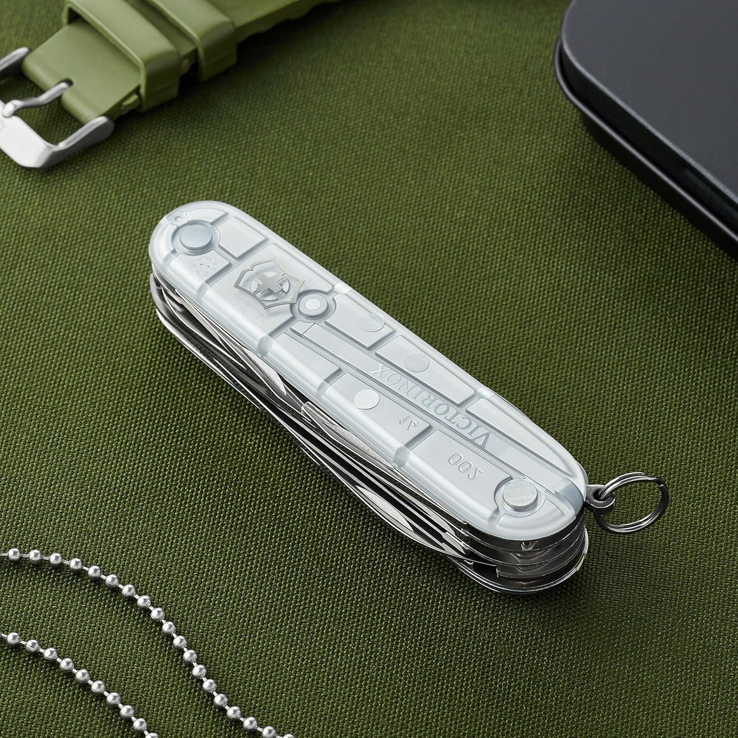 Cuchillo Suizo Victorinox Huntsman 15 Funciones Silver Tech