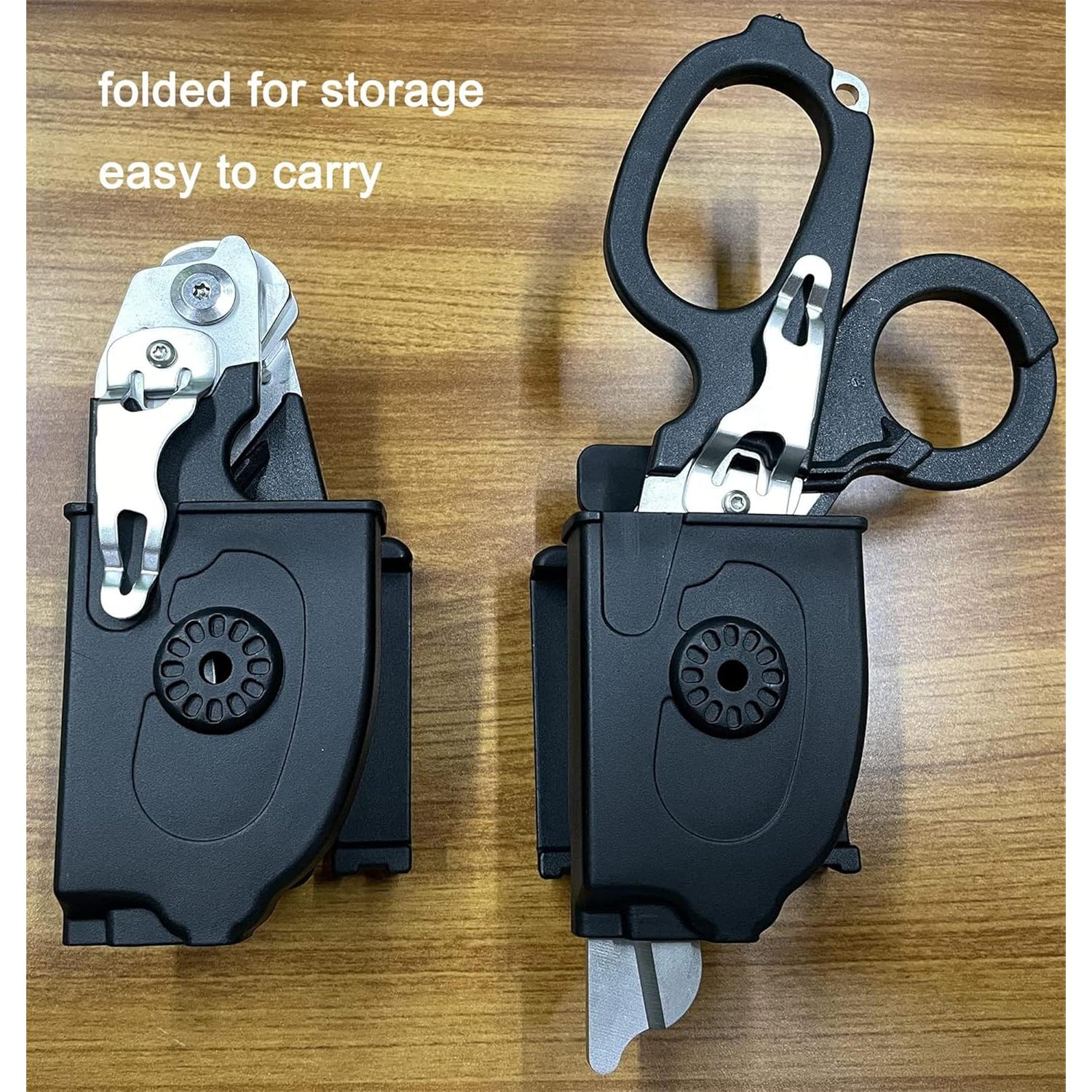 Tijeras de Trauma Secfanya Multifuncionales Acero Inoxidable 20.6 cm