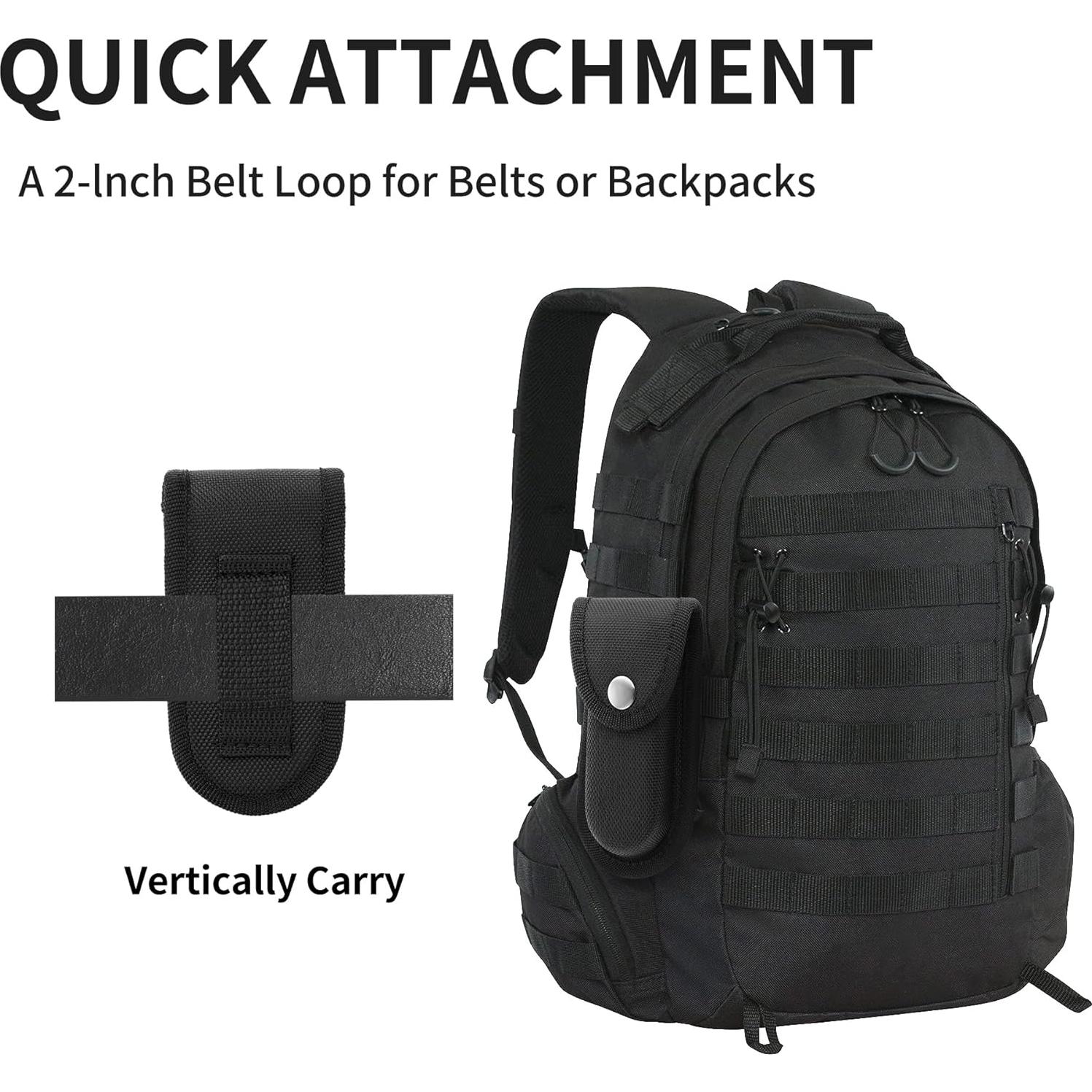 Funda de Cuchillo de Cintura Timsec - 2 Paquetes Nylon 4"