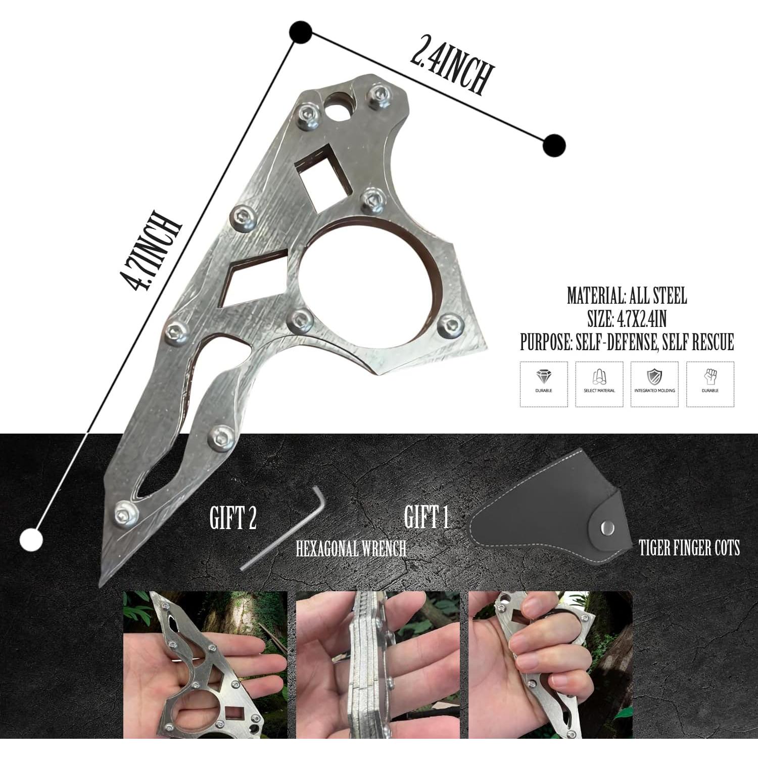 Pocket Tool SQJTF Multi Herramienta Llaveros Acero Inoxidable