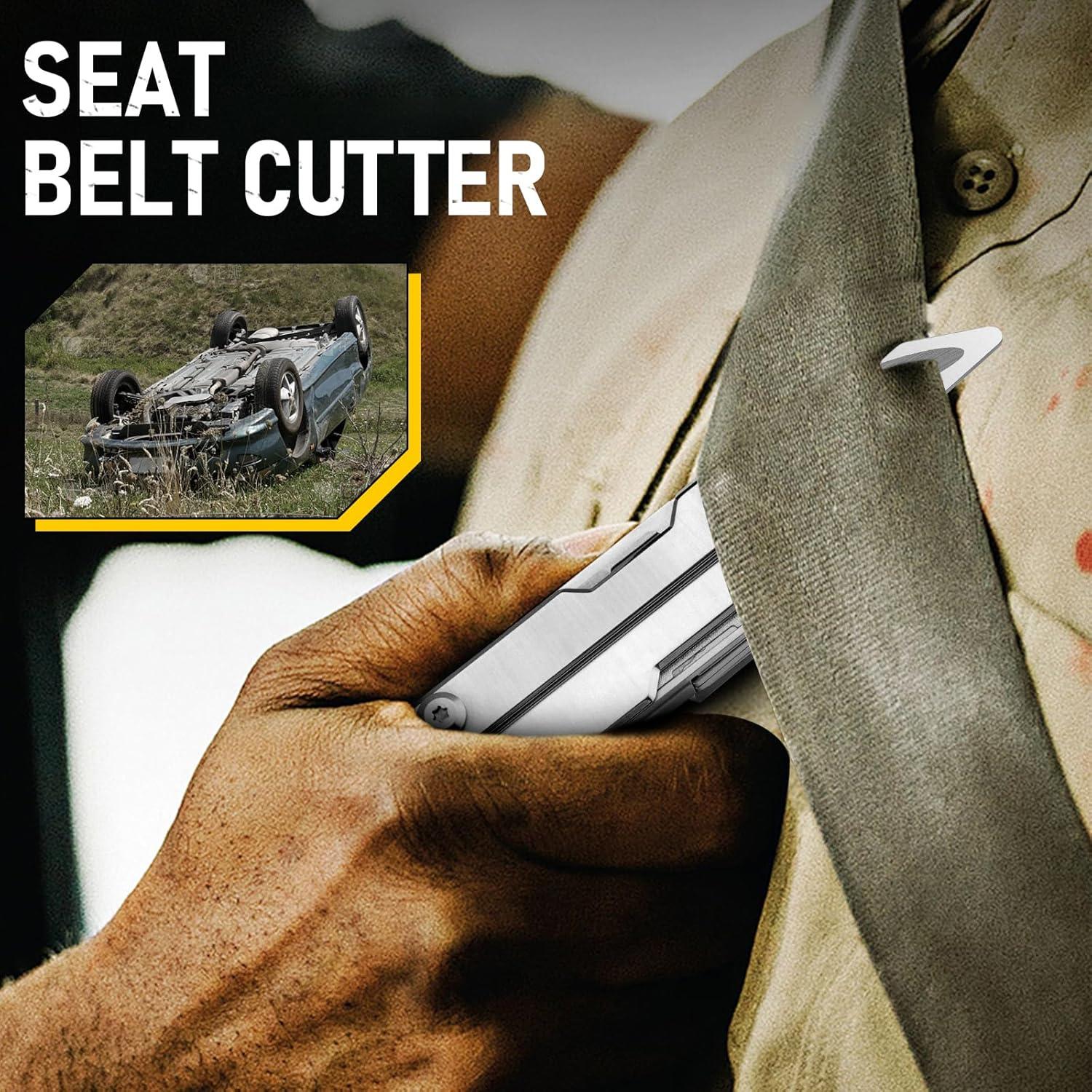 Mini Multiherramienta BIBURY BI2051A, Alicates EDC de Acero Inoxidable