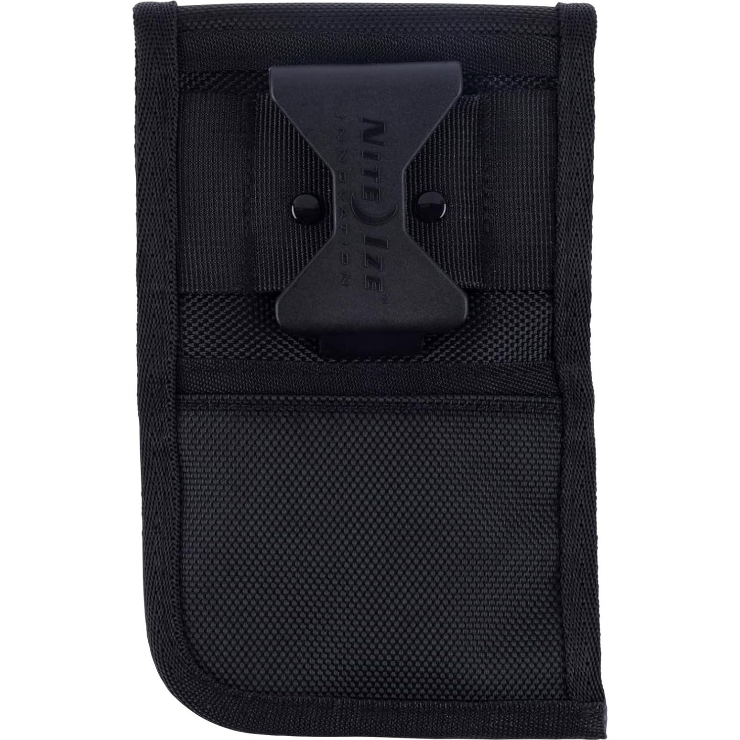Funda Utilitaria Nite Ize Pock-Its XL Negra 3 Bolsillos