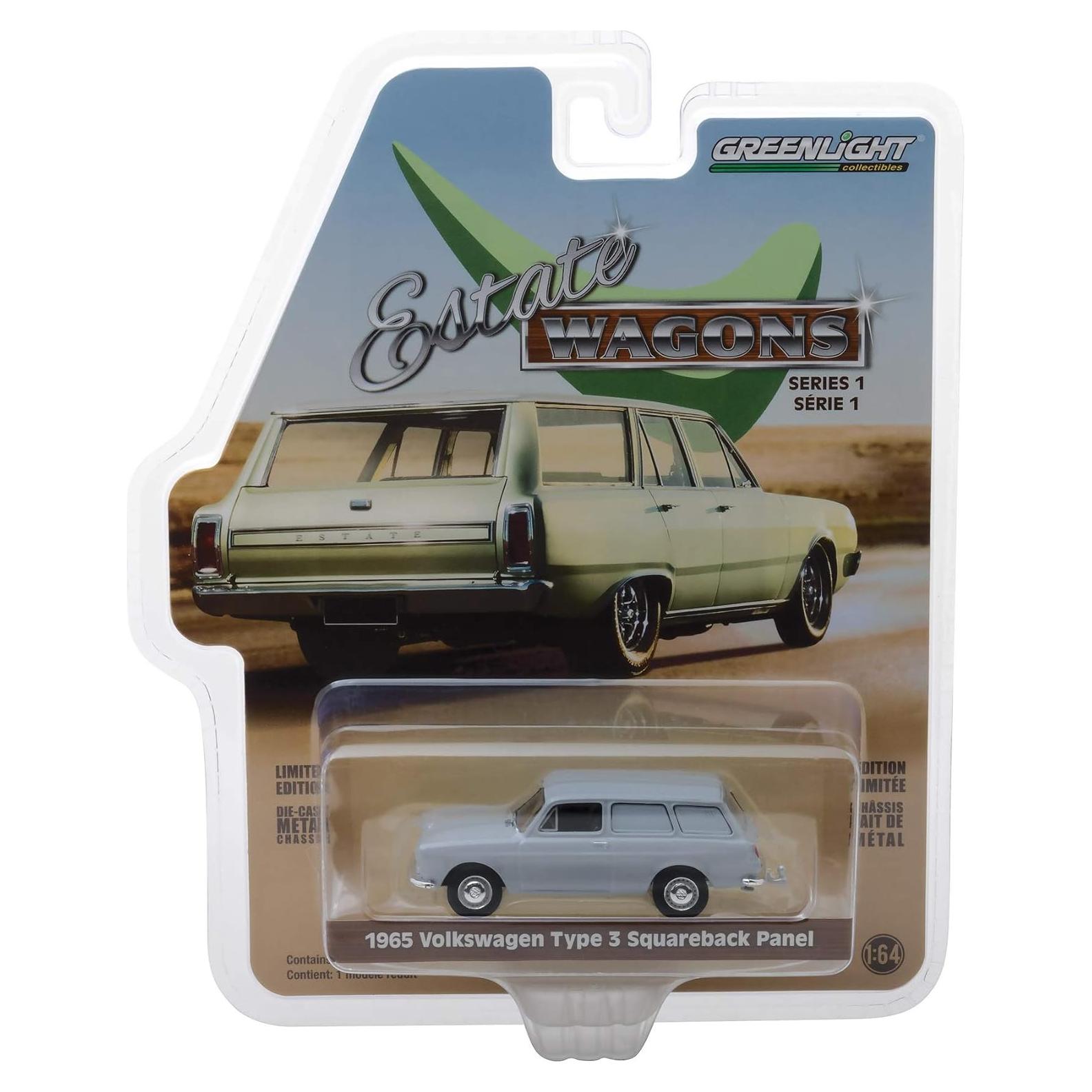 Volkswagen Tipo 3 Panel Gris 1:64 Greenlight 29910-C