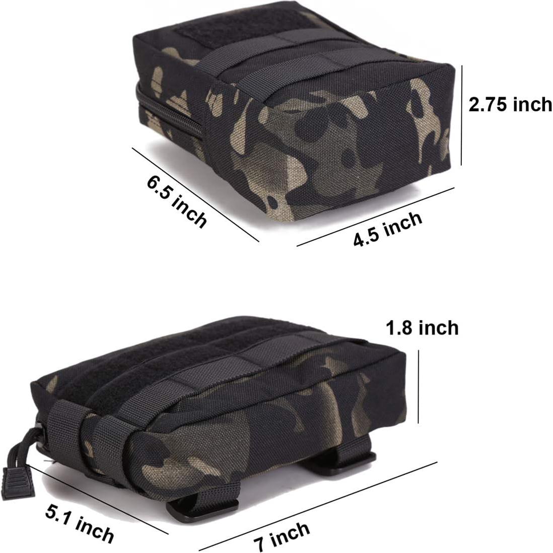 Mochila Táctica Compacta EDC HOANAN Multicam 16.5x11.4 cm