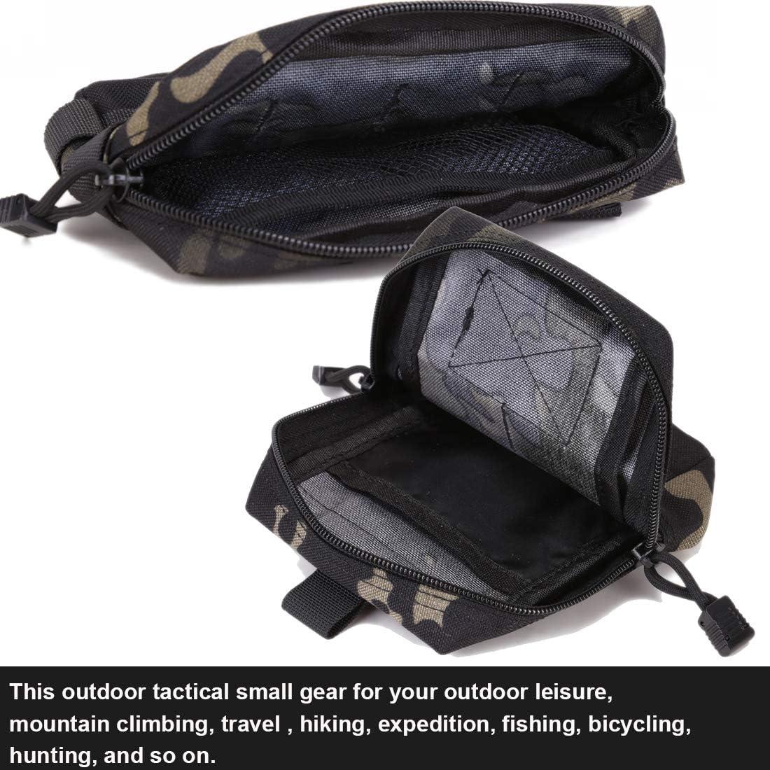 Mochila Táctica Compacta EDC HOANAN Multicam 16.5x11.4 cm
