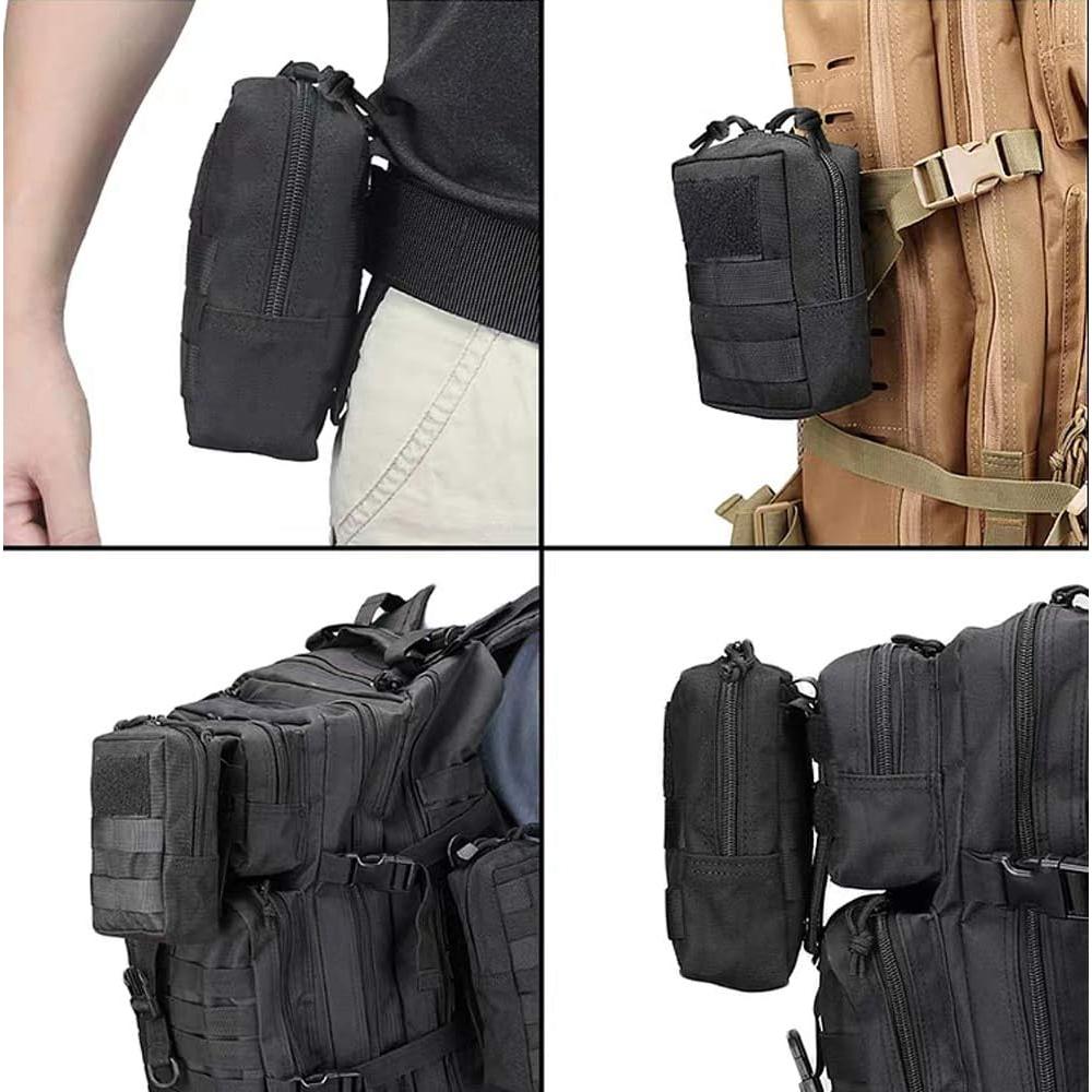 Mochila Táctica Compacta EDC HOANAN Multicam 16.5x11.4 cm