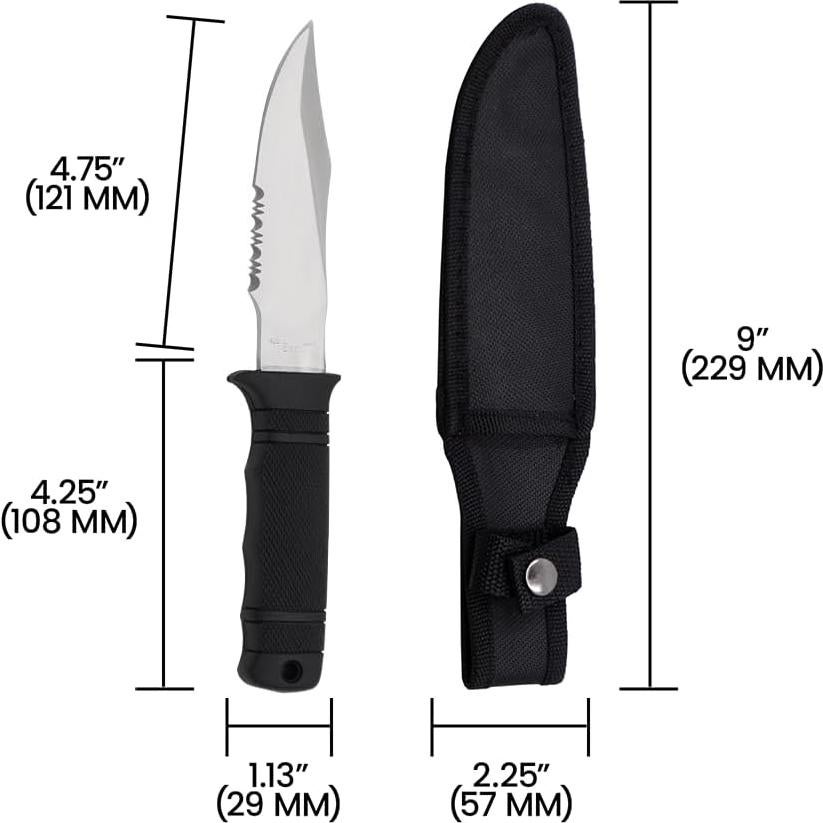 Cuchillo Zenport Seal PUP 14096 12.7 cm Acero Inoxidable