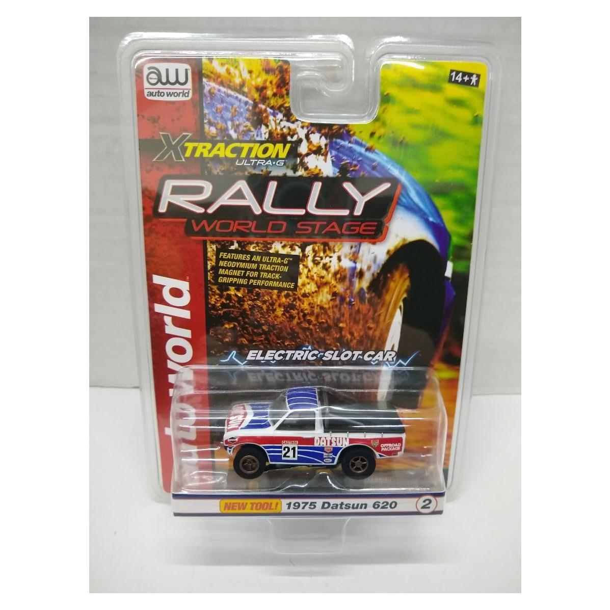 Coche de Slot Eléctrico Auto World Datsun 620 Escala HO