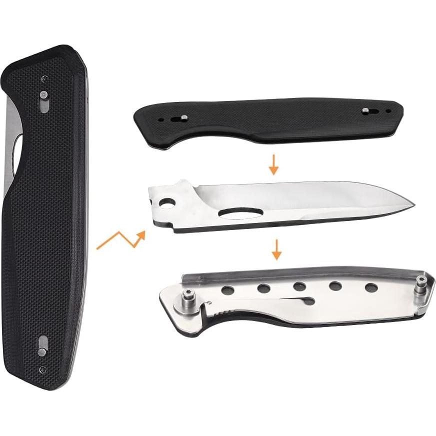 Cuchillo Plegable Roxon S502U Phantasy G10 EDC 65mm Hoja Reemplazable