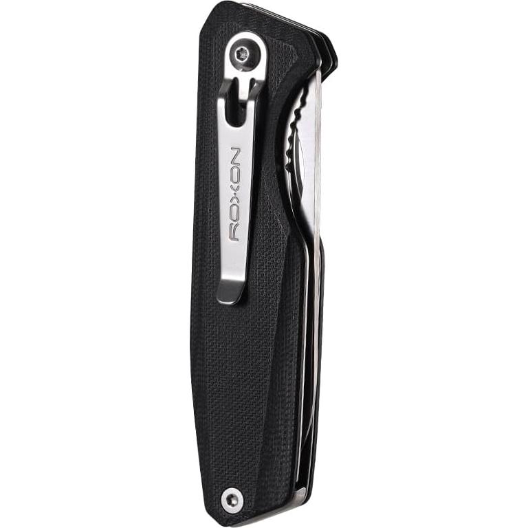 Cuchillo Plegable Roxon S502U Phantasy G10 EDC 65mm Hoja Reemplazable