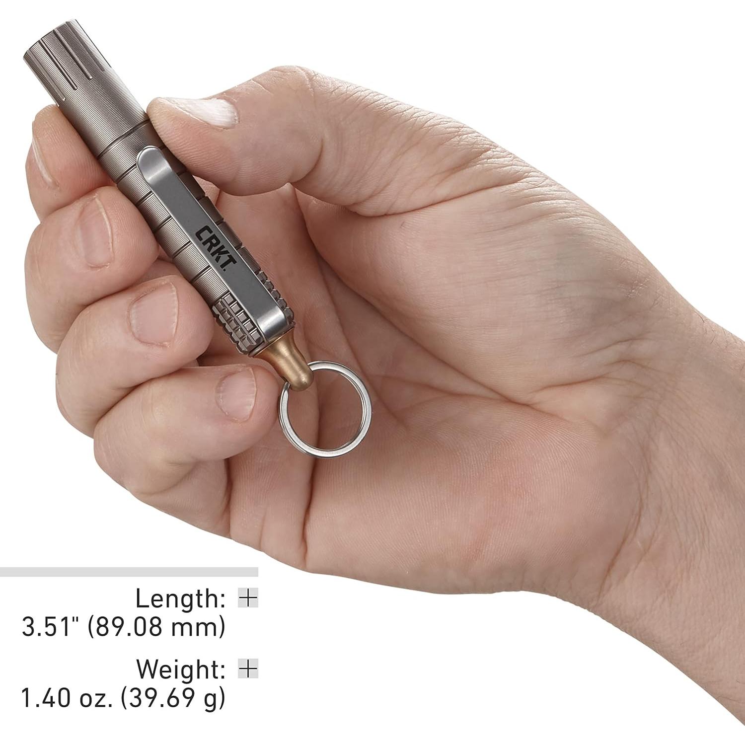 Herramienta Pocket Driver Stash CRKT 9912 - Aluminio, 4 Puntas