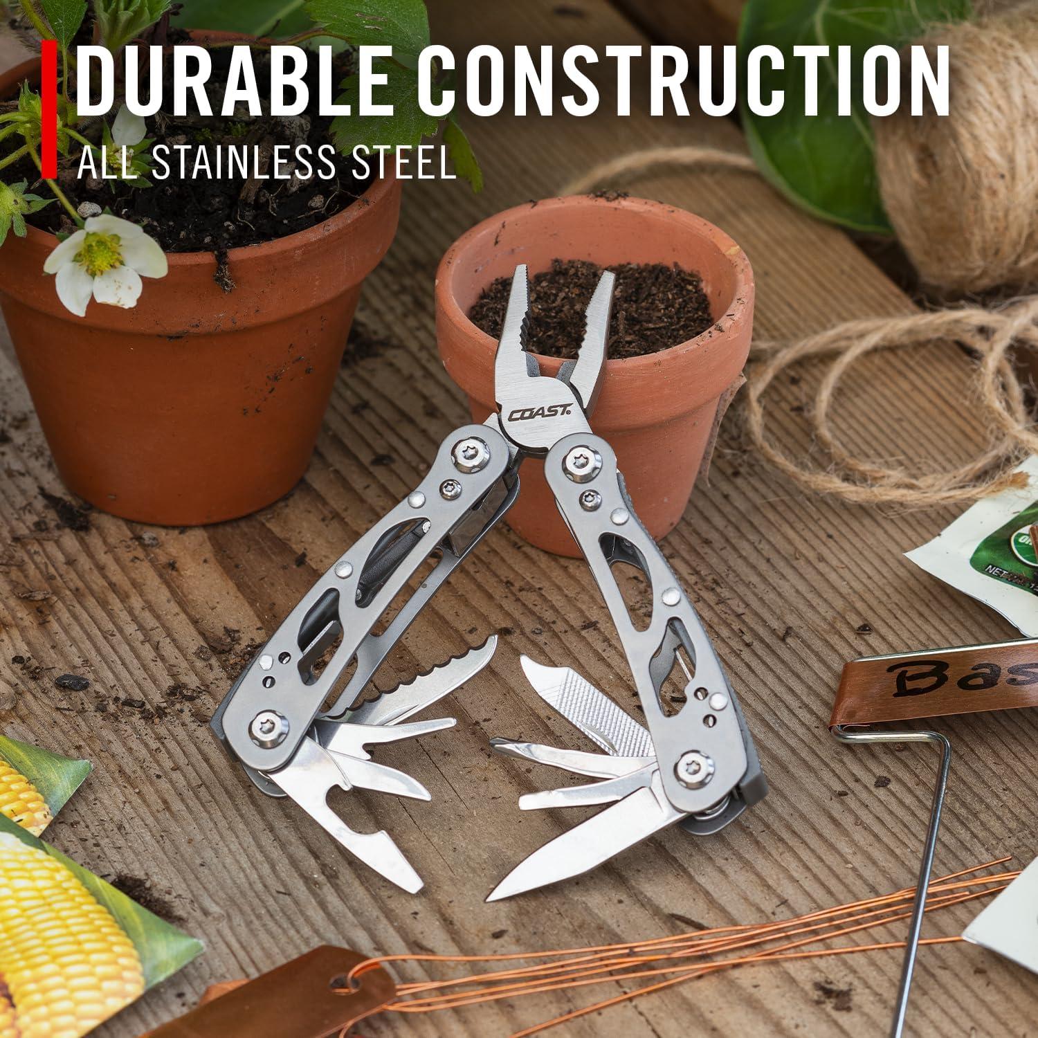 Herramienta Multiuso COAST CT211 11 en 1 Acero Inoxidable