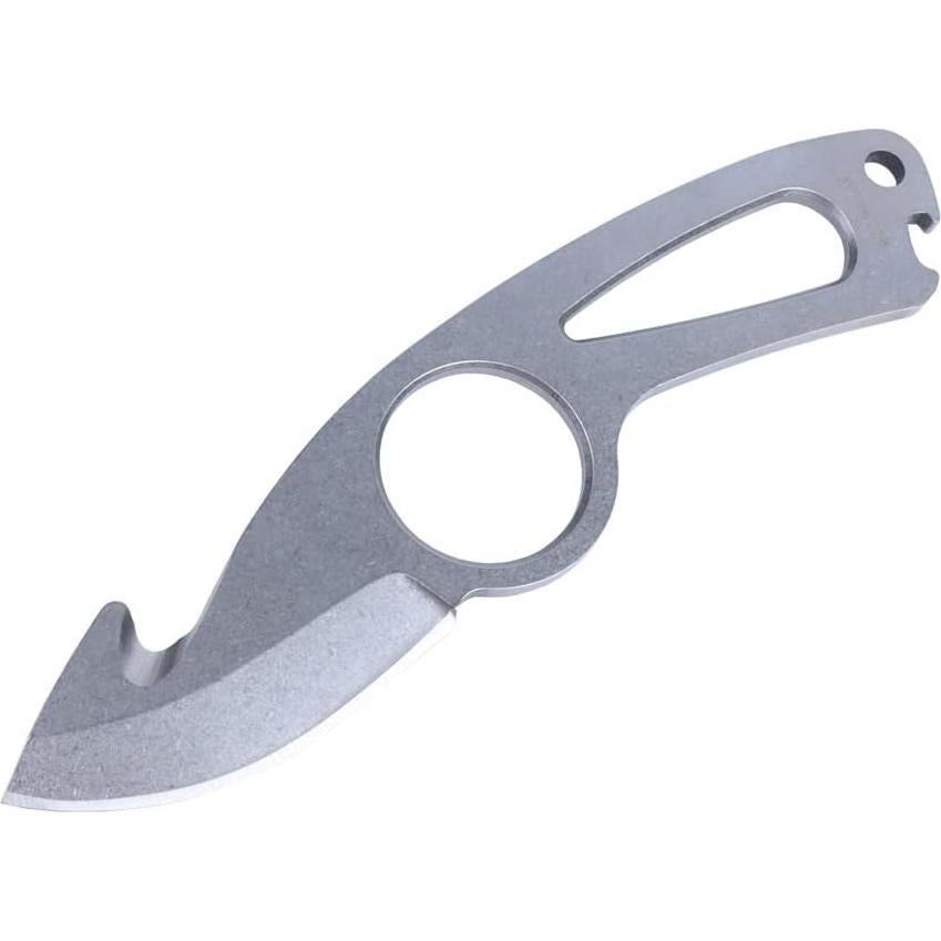 MASALONG 8CR14MOV Small Fixed Blade Neck Knife Full Tang with Knife Sheath,multifunctional Tool Knife Sharpener for Outdoor, Camping, Hiking