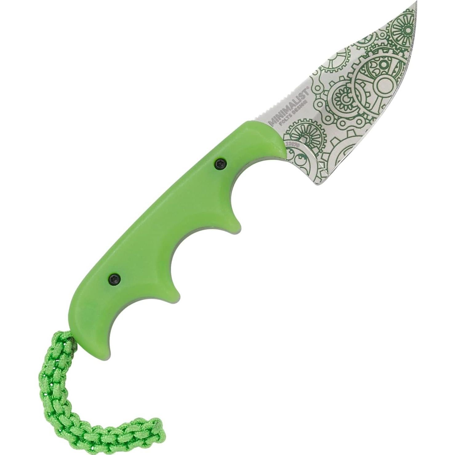 Cuchillo EDC CRKT Minimalist Bowie Gears 2.13" Acero Inoxidable