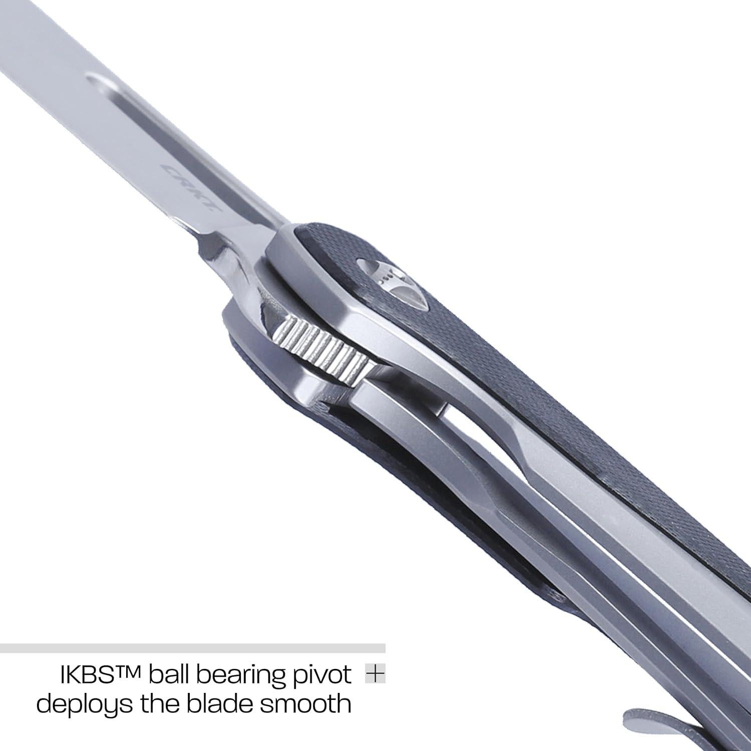 Cuchillo Plegable CRKT Padawan Acero 14C28N Mango G10