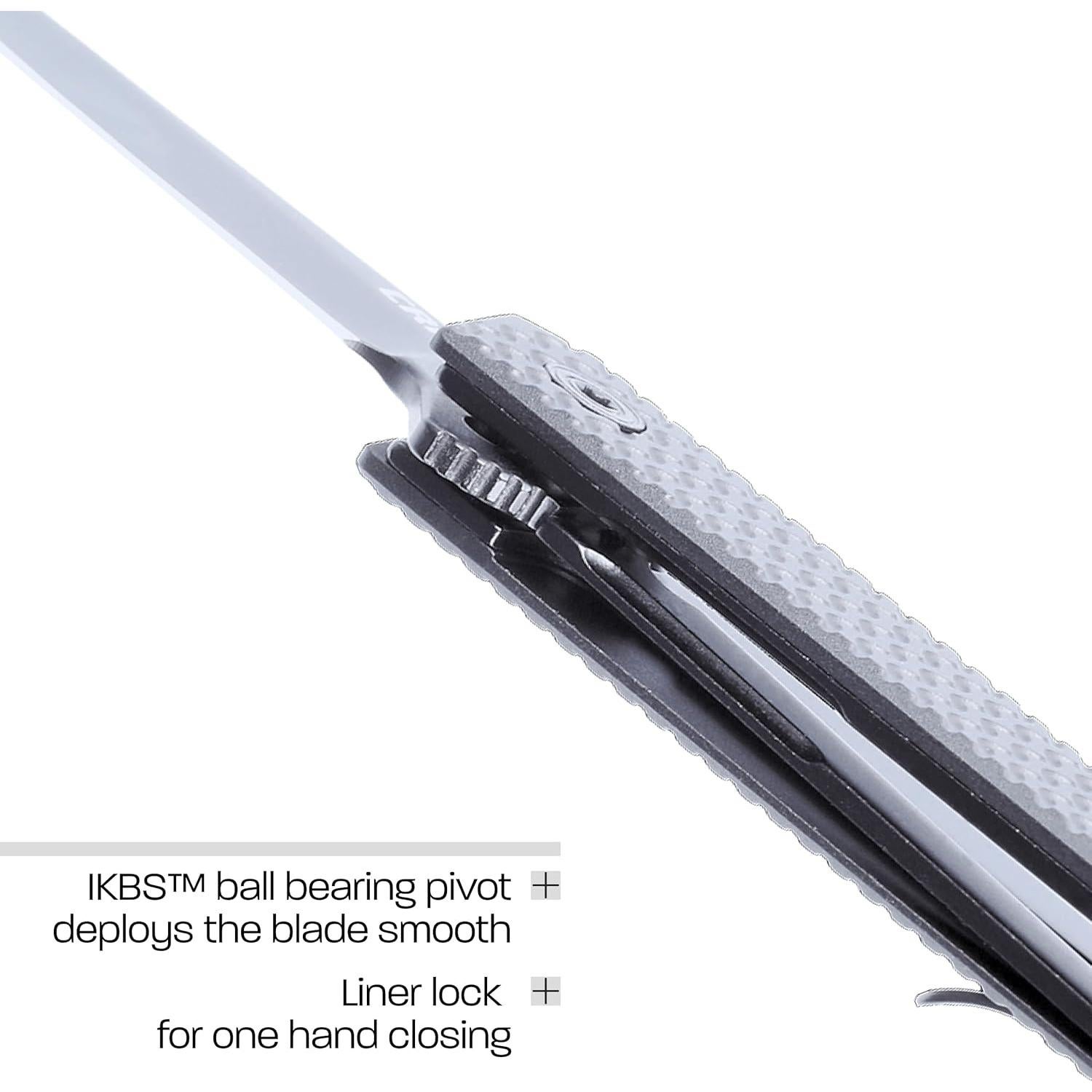 Cuchillo Plegable CRKT 7081D2K Acero D2 Mango Aluminio