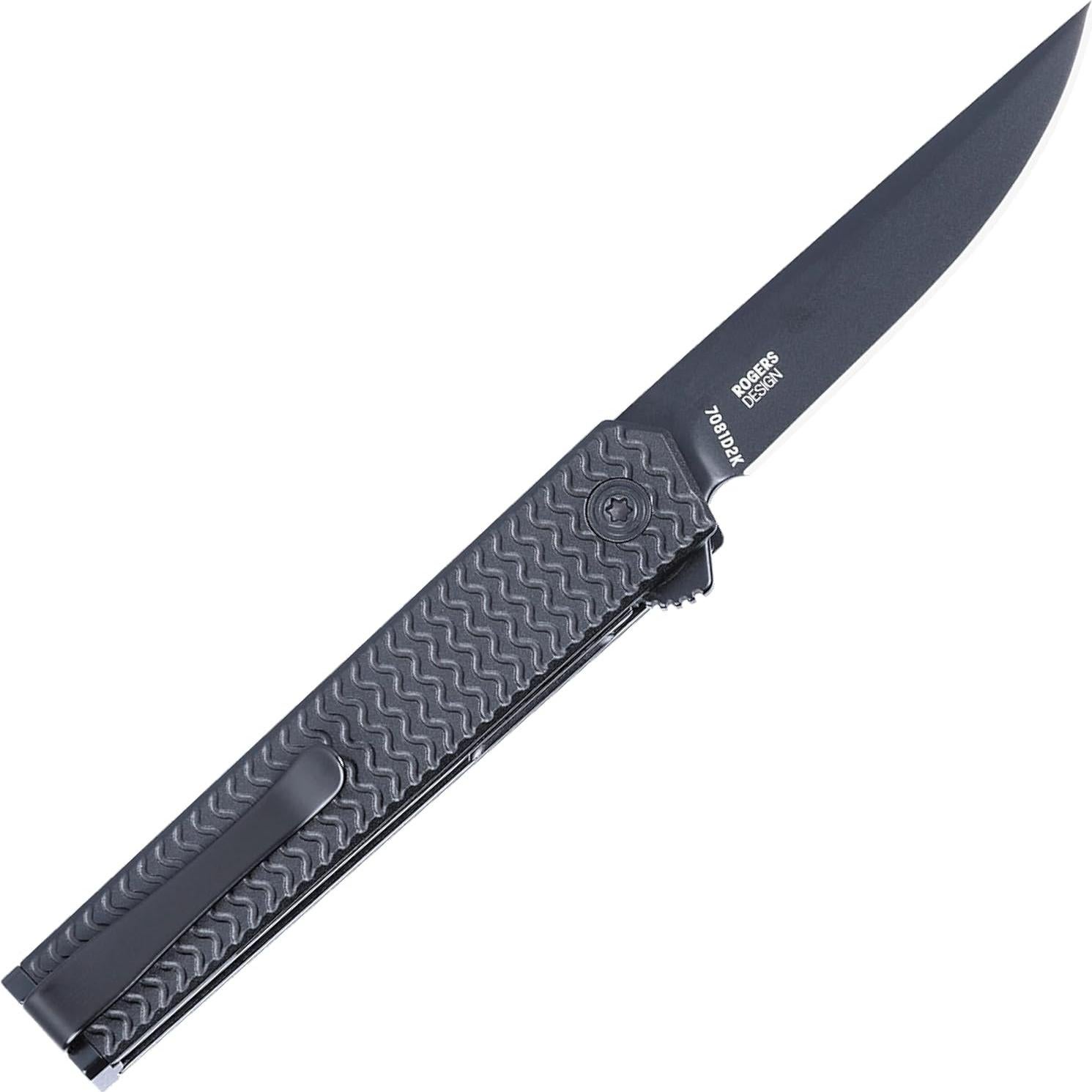 Cuchillo Plegable CRKT 7081D2K Acero D2 Mango Aluminio