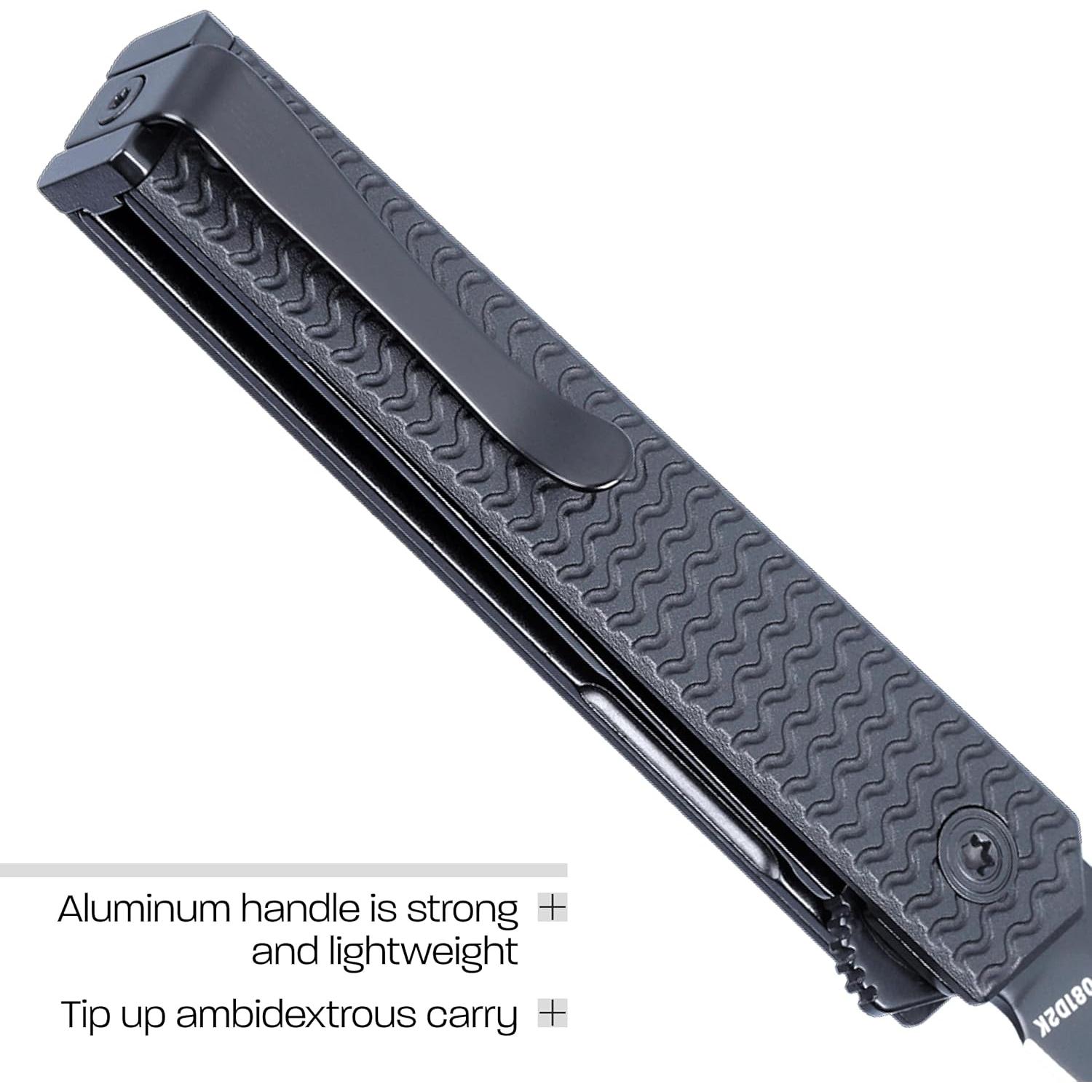 Cuchillo Plegable CRKT 7081D2K Acero D2 Mango Aluminio