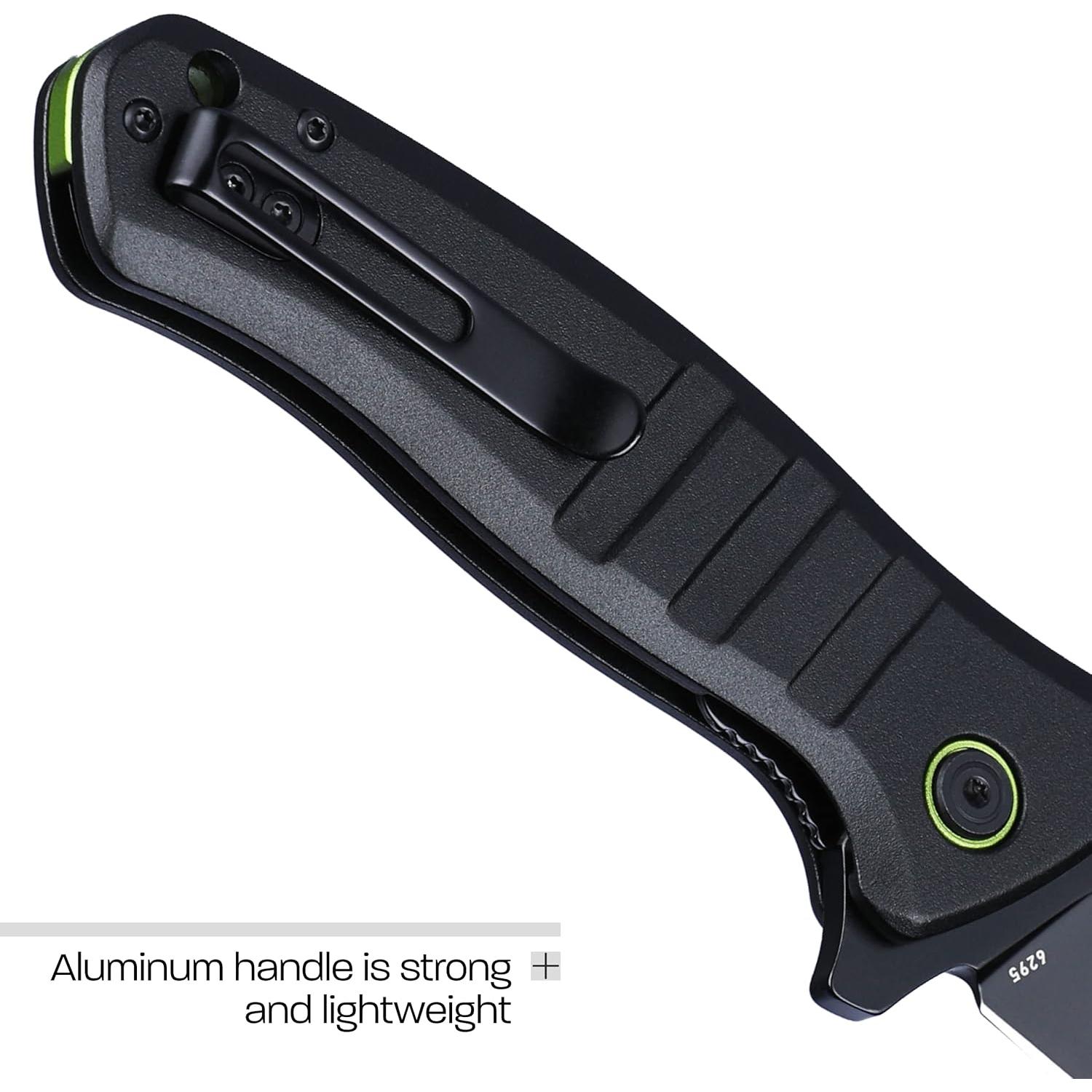 Cuchillo Plegable CRKT Dextro 6295 Acero D2 Mango Aluminio