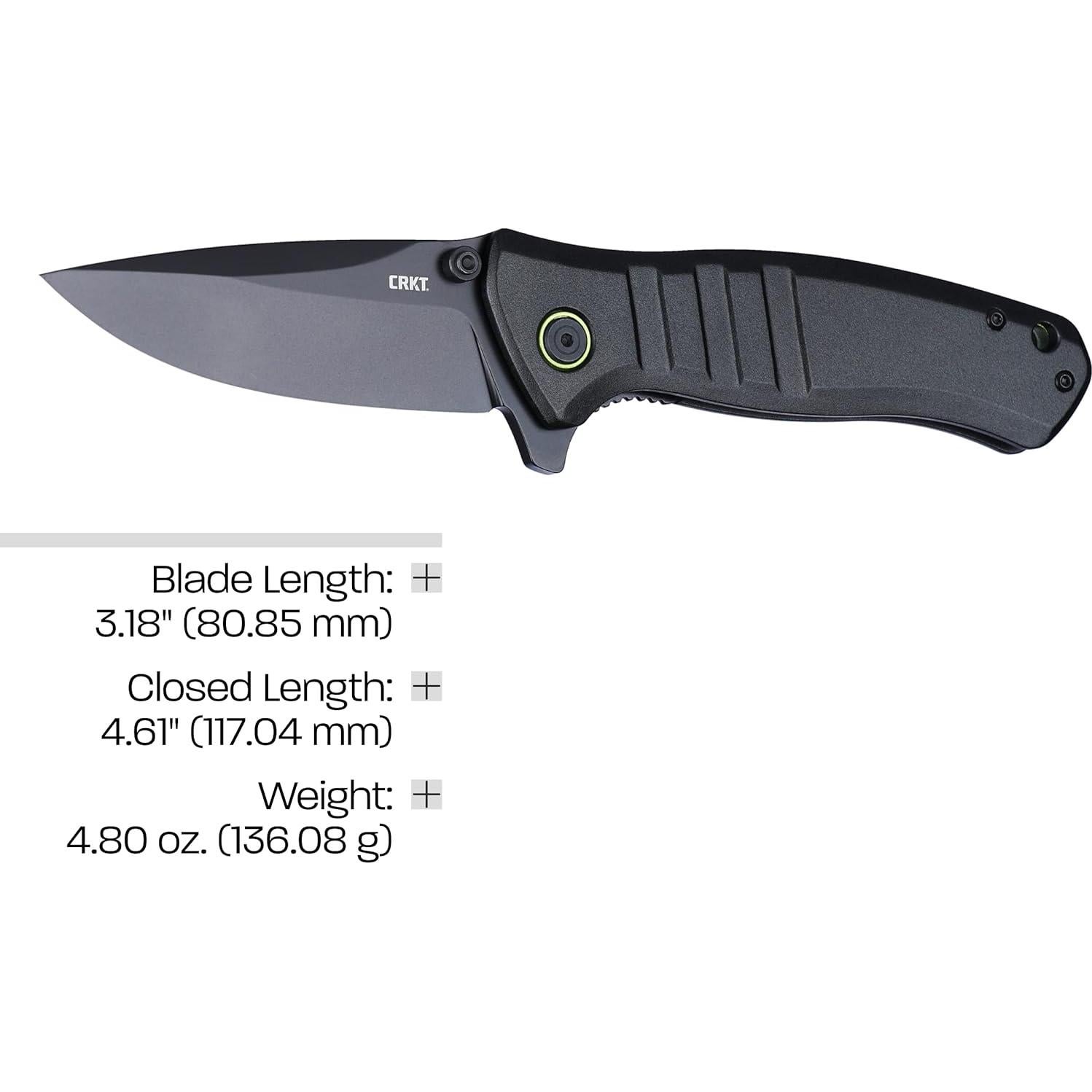 Cuchillo Plegable CRKT Dextro 6295 Acero D2 Mango Aluminio