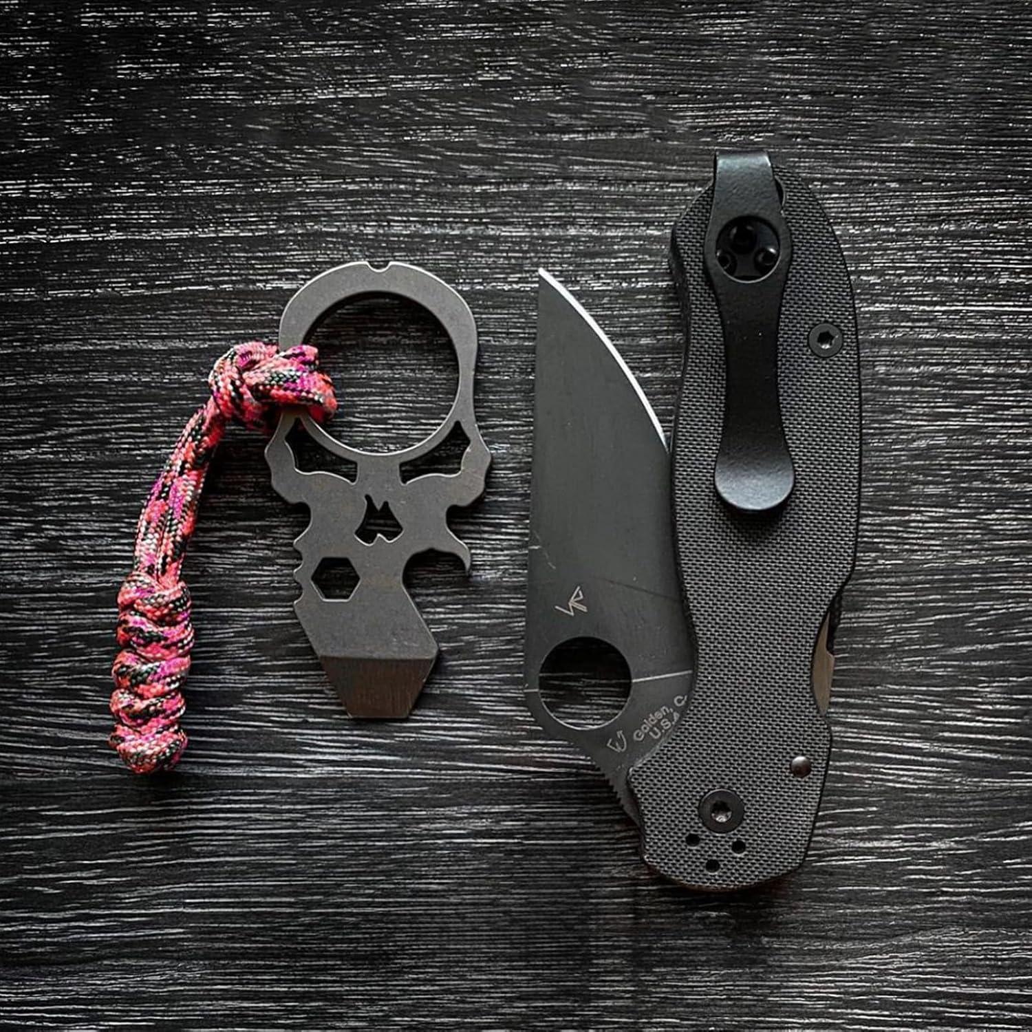 Llave de Calavera Multi Herramienta EDC GMFRXII Acero Inoxidable