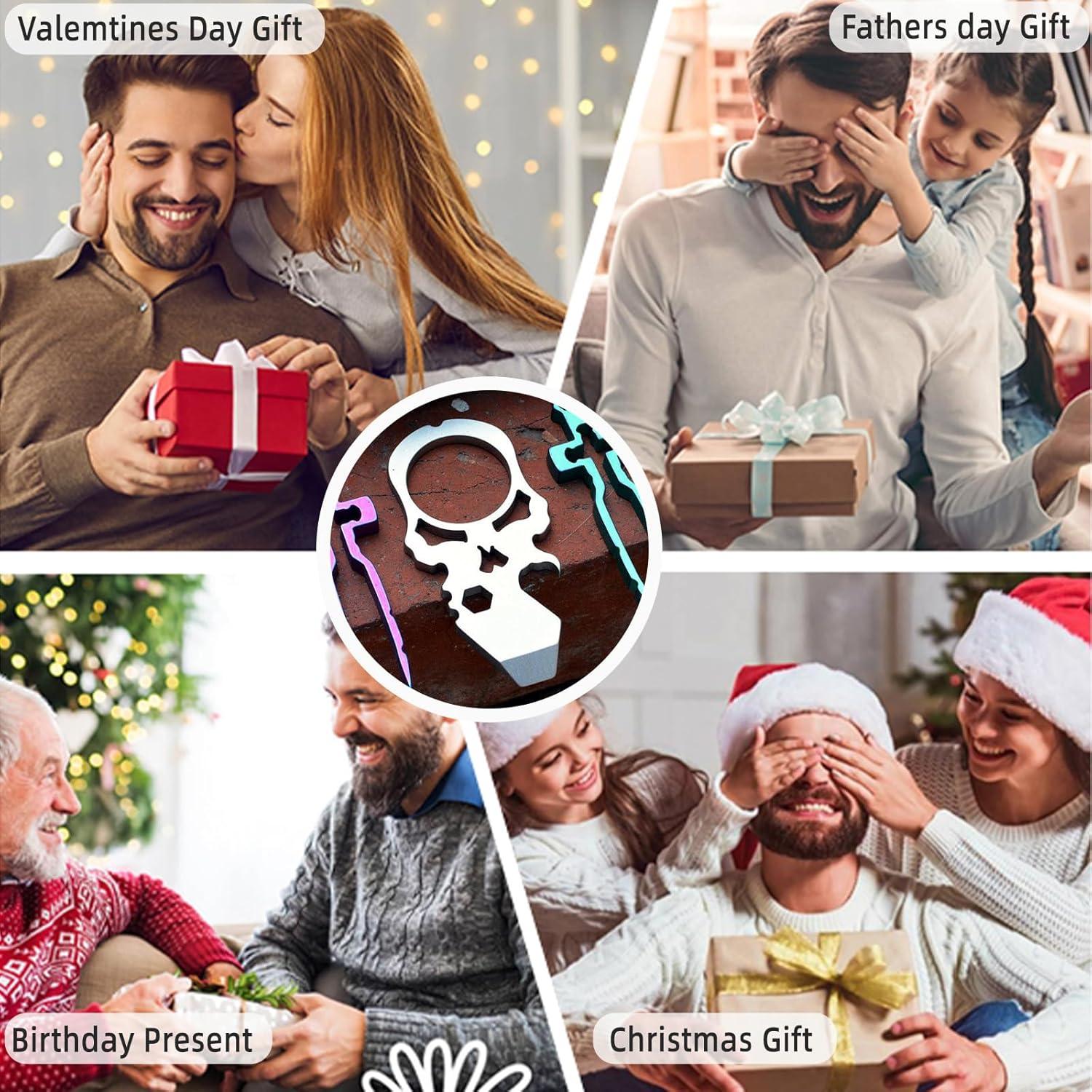 Llave de Calavera Multi Herramienta EDC GMFRXII Acero Inoxidable