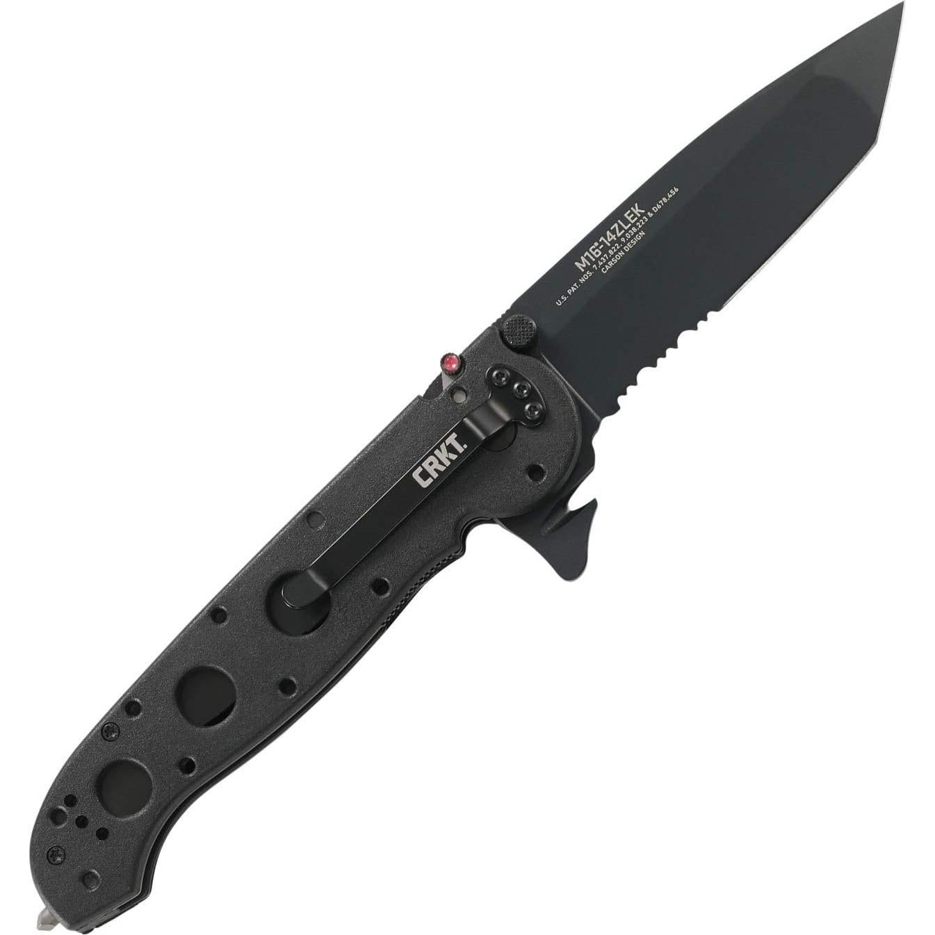 Cuchillo Plegable CRKT M16-14ZLEK Negro 9.5 cm EDC