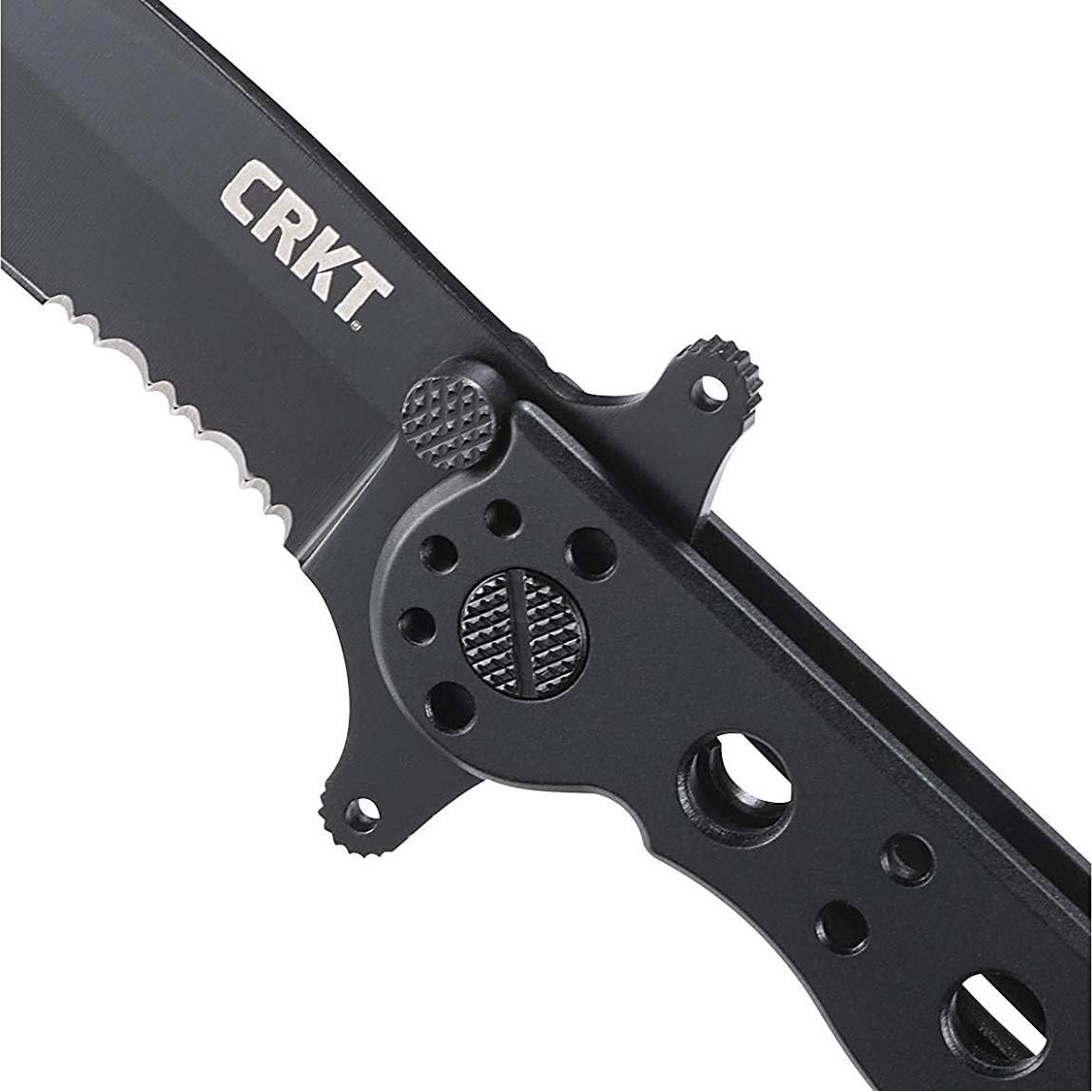 Cuchillo Plegable EDC CRKT M21-10KSF Hoja Serrada Negra