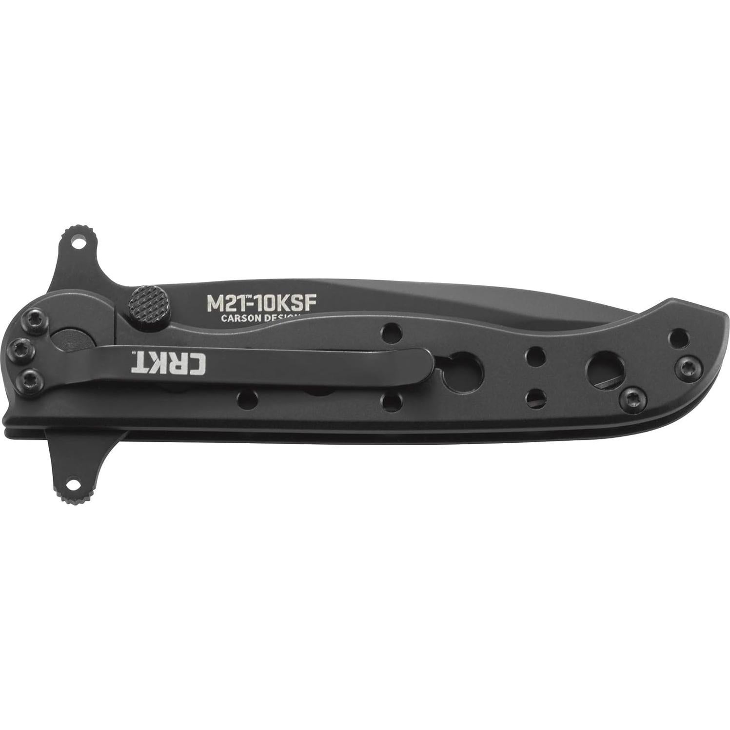 Cuchillo Plegable EDC CRKT M21-10KSF Hoja Serrada Negra