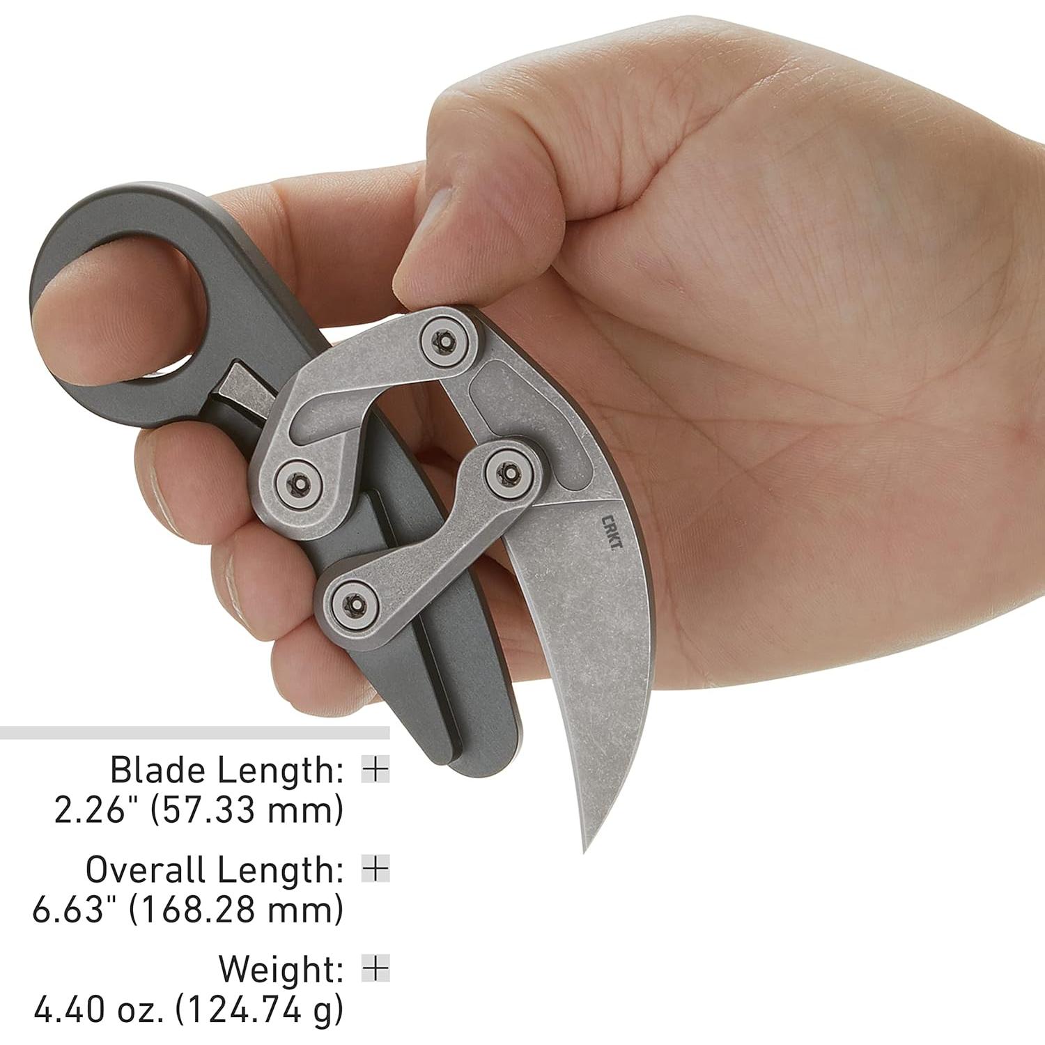 Cuchillo Plegable CRKT Provoke Compact D2 Aluminio 4045