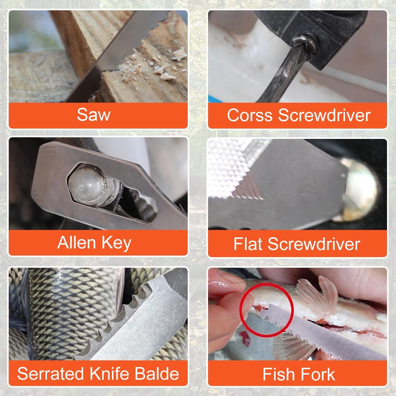 Multiherramienta 14 en 1 DAKORON con Martillo y Accesorios