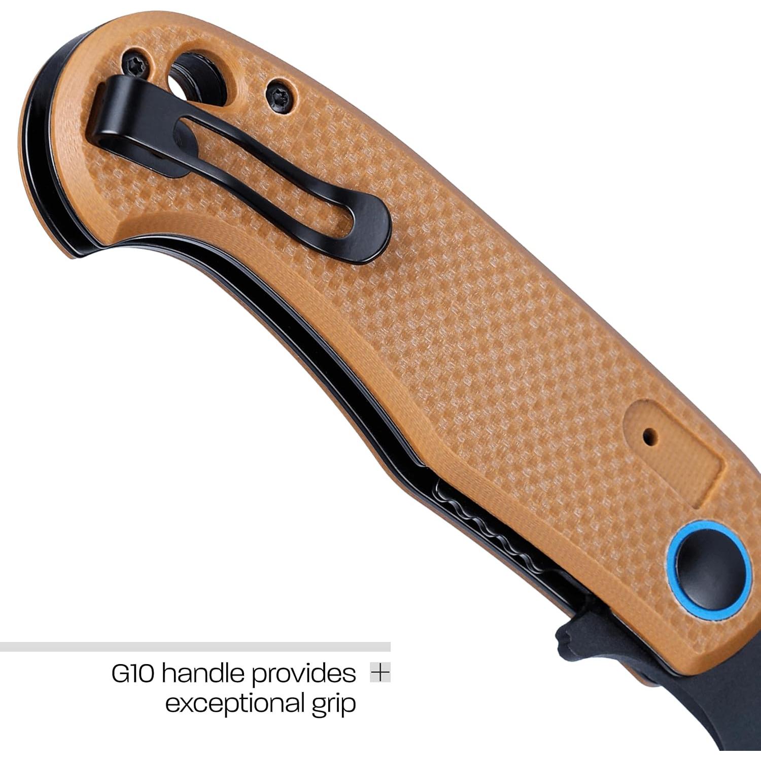 Cuchillo Plegable CRKT EDC 7.69 cm Apertura Asistida G10