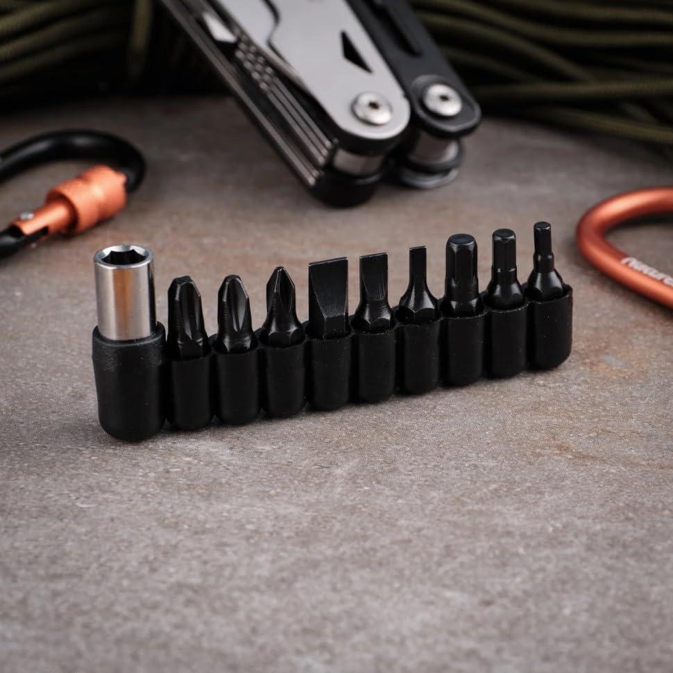 Multiherramienta Ganzo G304 21 en 1 Acero Inoxidable Negro