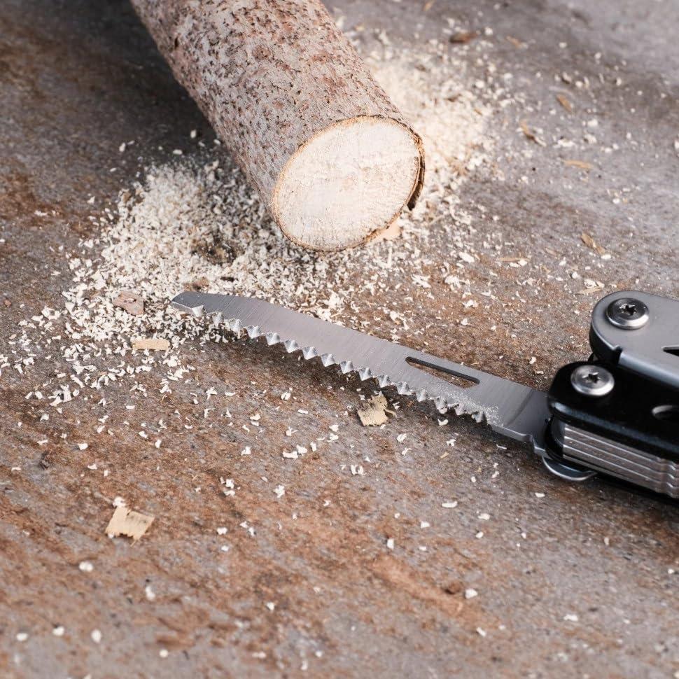 Multiherramienta Ganzo G304 21 en 1 Acero Inoxidable Negro