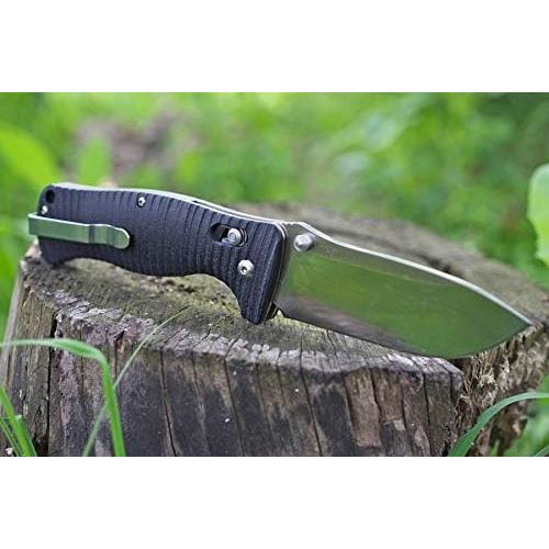 Cuchillo Plegable Ganzo G720-BK Acero Inoxidable 90mm