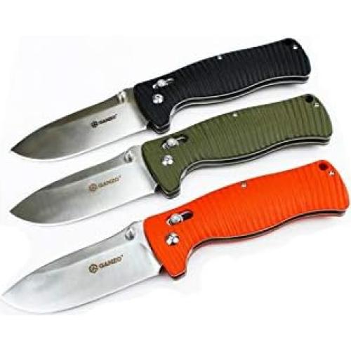 Cuchillo Plegable Ganzo G720-BK Acero Inoxidable 90mm