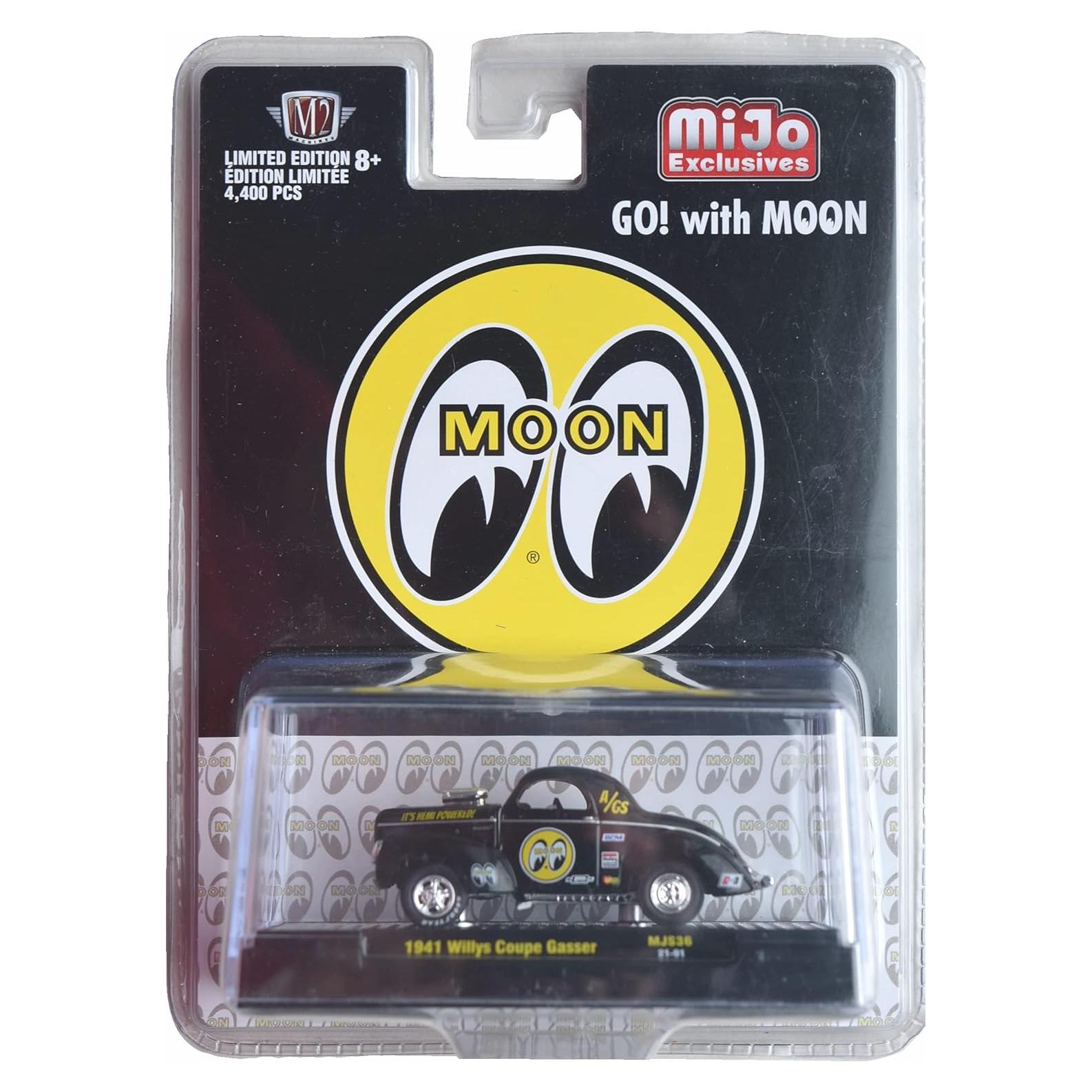 M2 Machines 1941 Willys Coupe Gasser, 1:64 Scale die cast 4,400 PCS