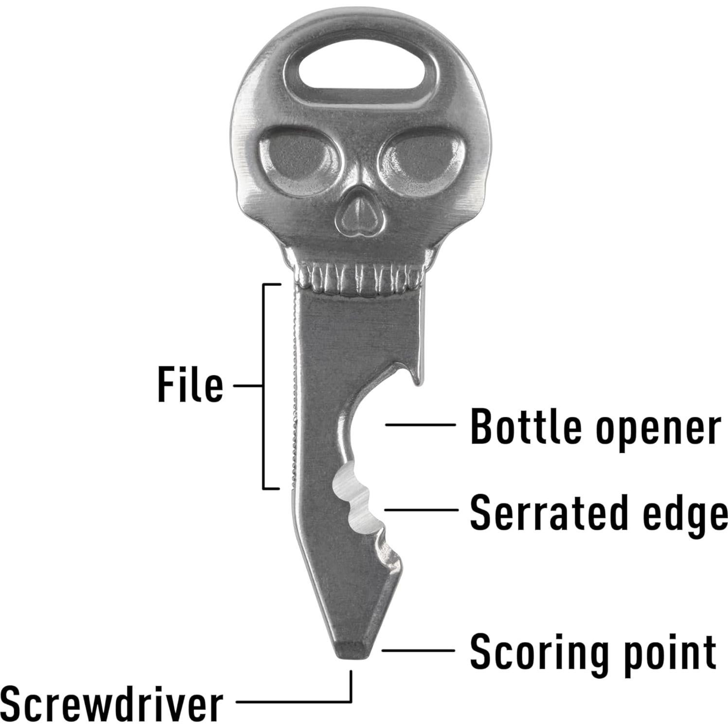 Cuchillo de Caza Nite Ize SkullKey 5 en 1 Acero Inoxidable