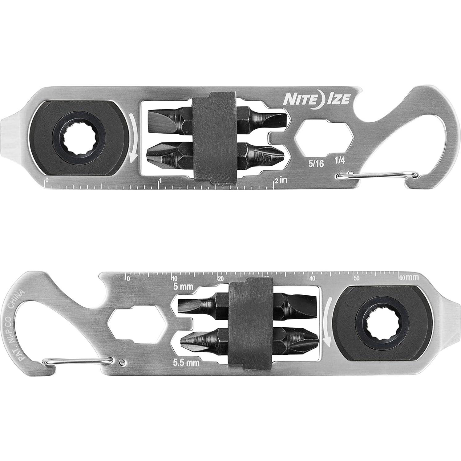 Multiherramienta Nite Ize DoohicKey Ratchet con Clip Mosquetón