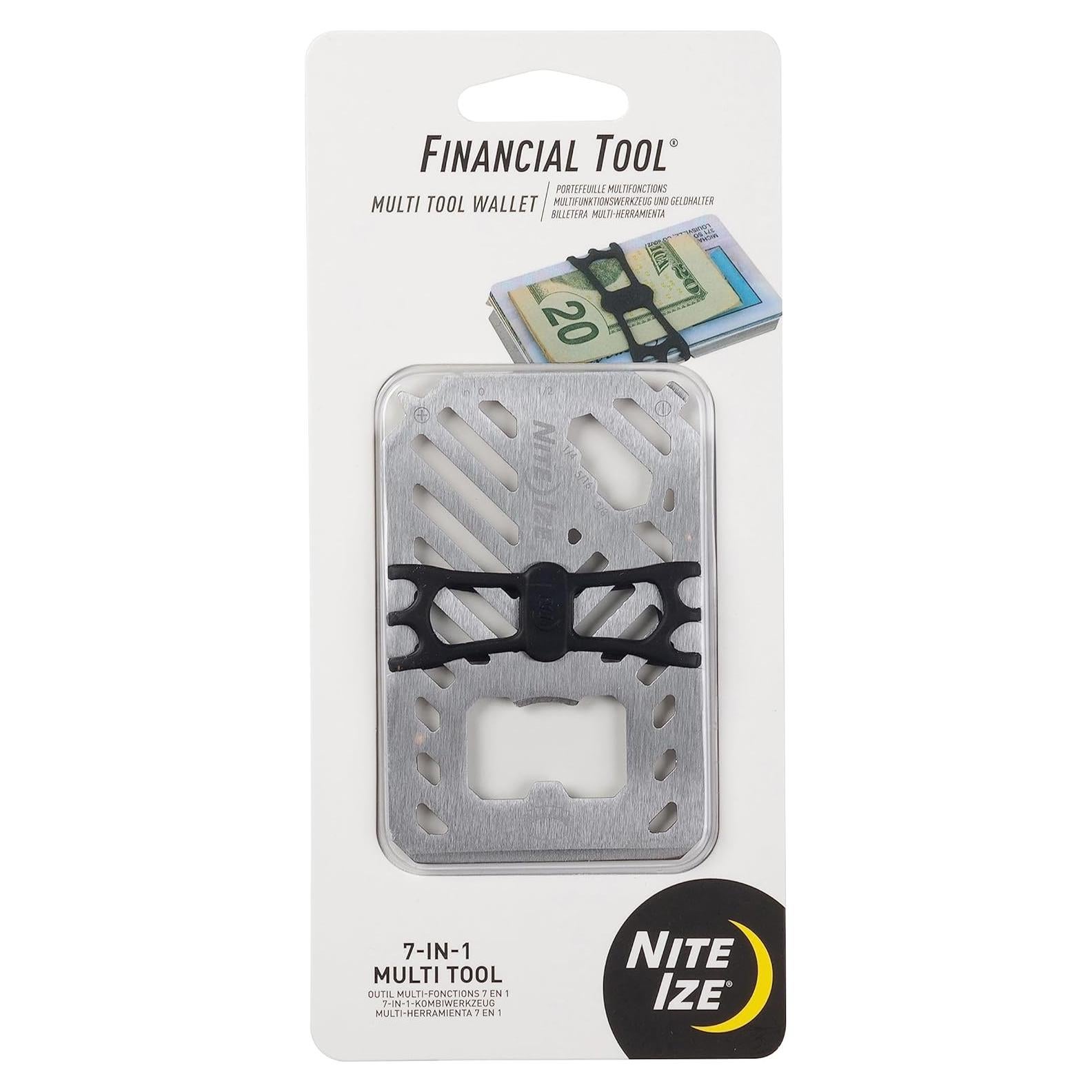 Cartera Multi Herramienta Nite Ize 7-en-1 Acero Inoxidable