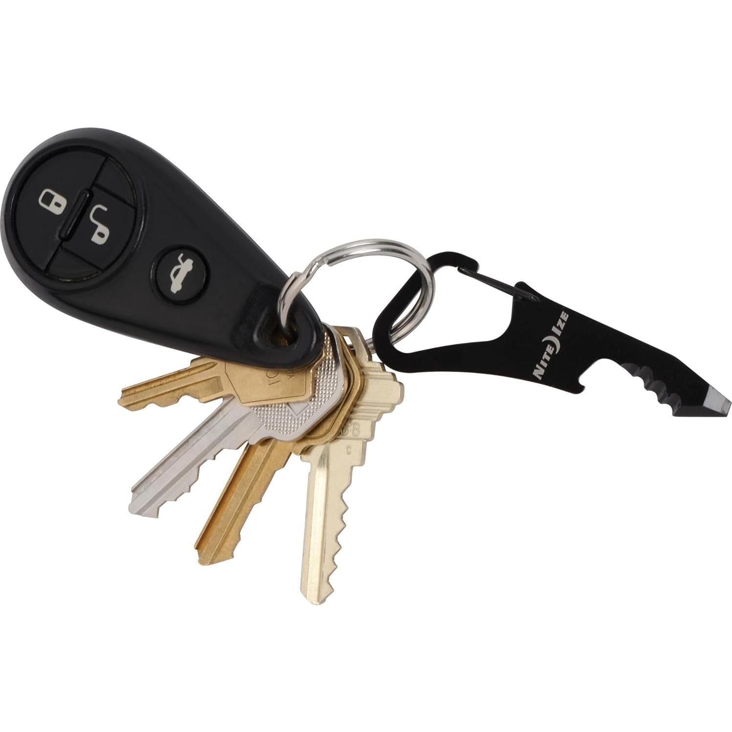 Herramienta Multiusos Nite Ize ClipKey - Negro, 6.99 cm