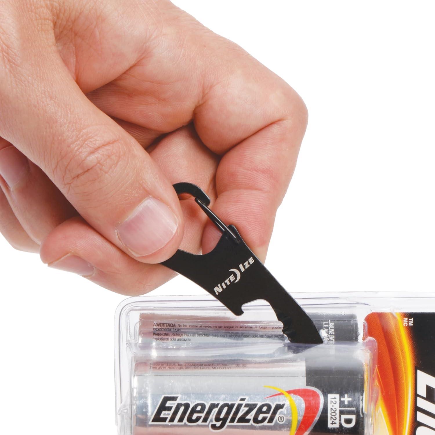 Herramienta Multiusos Nite Ize ClipKey - Negro, 6.99 cm