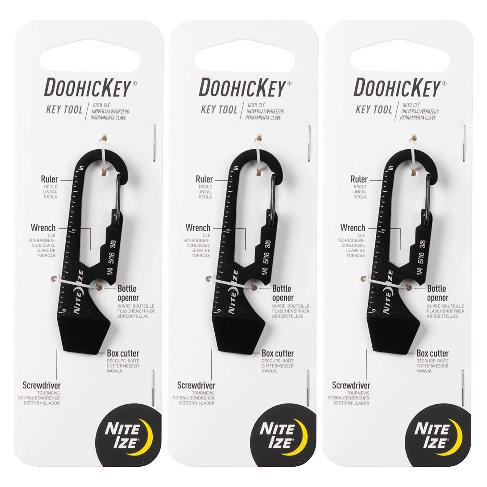 Nite Ize DoohicKey Herramienta Multiusos 5-en-1 Acero Inoxidable