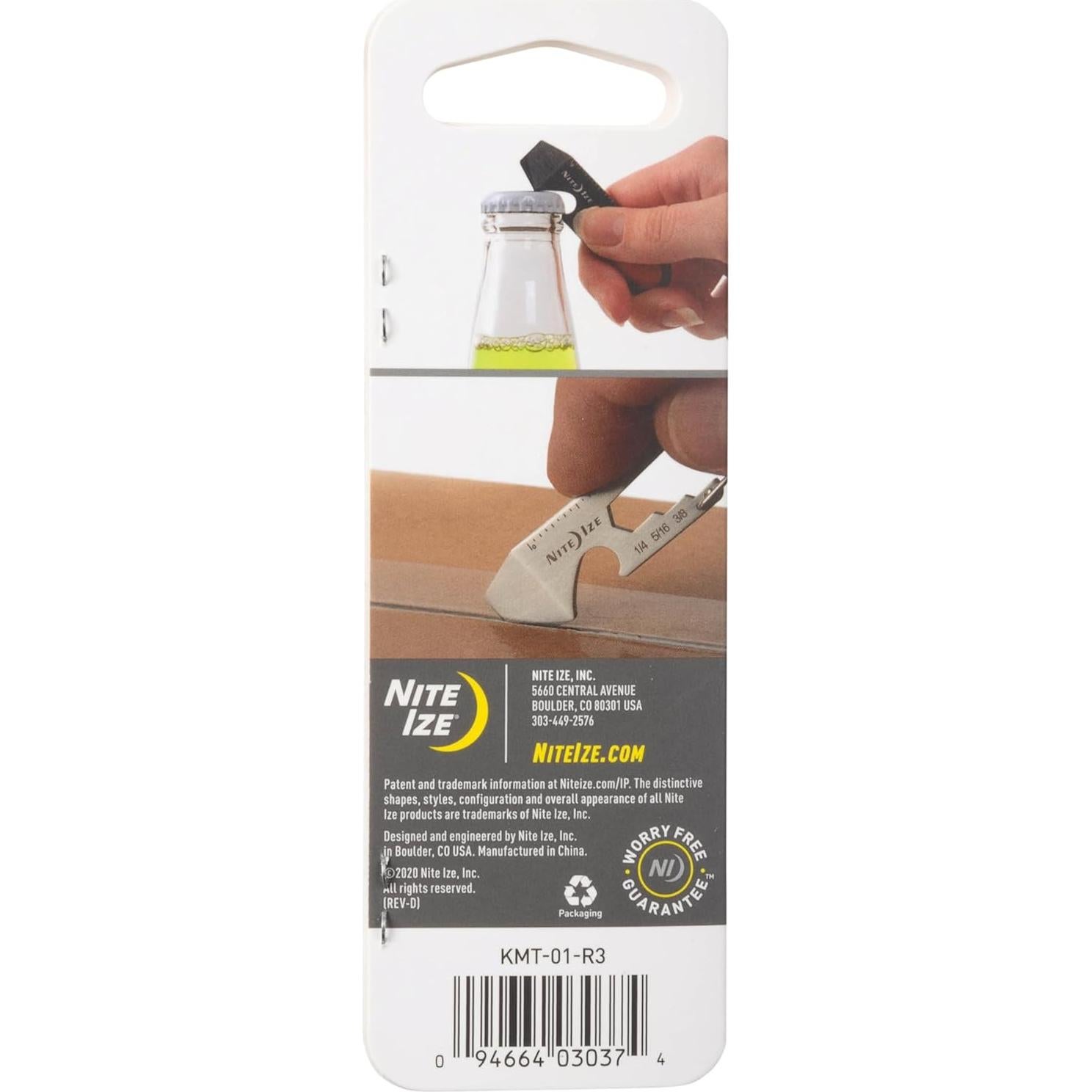 Nite Ize DoohicKey Herramienta Multiusos 5-en-1 Acero Inoxidable