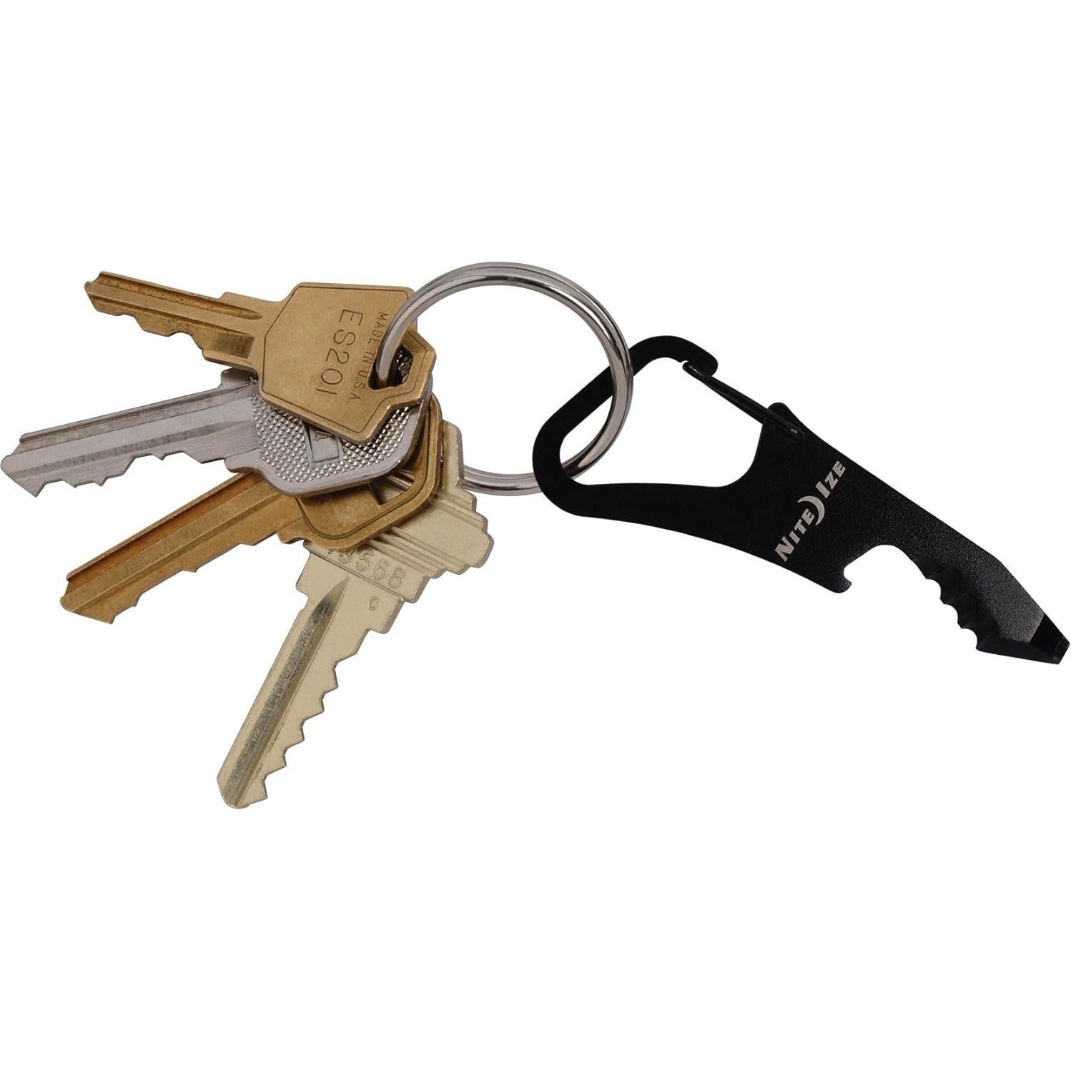 Herramienta Multi 5-en-1 Nite Ize DoohicKey ClipKey Negro