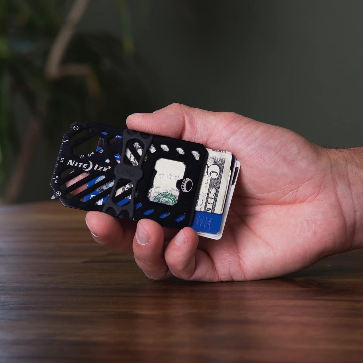 Cartera Multi Herramienta 7-en-1 Nite Ize - Acero Inoxidable